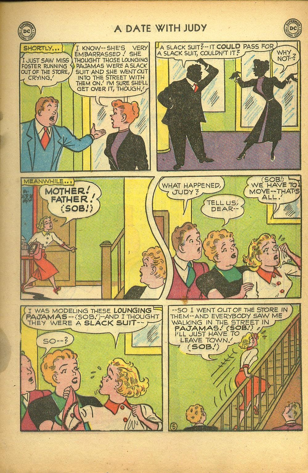 Read online A Date with Judy comic -  Issue #23 - 7