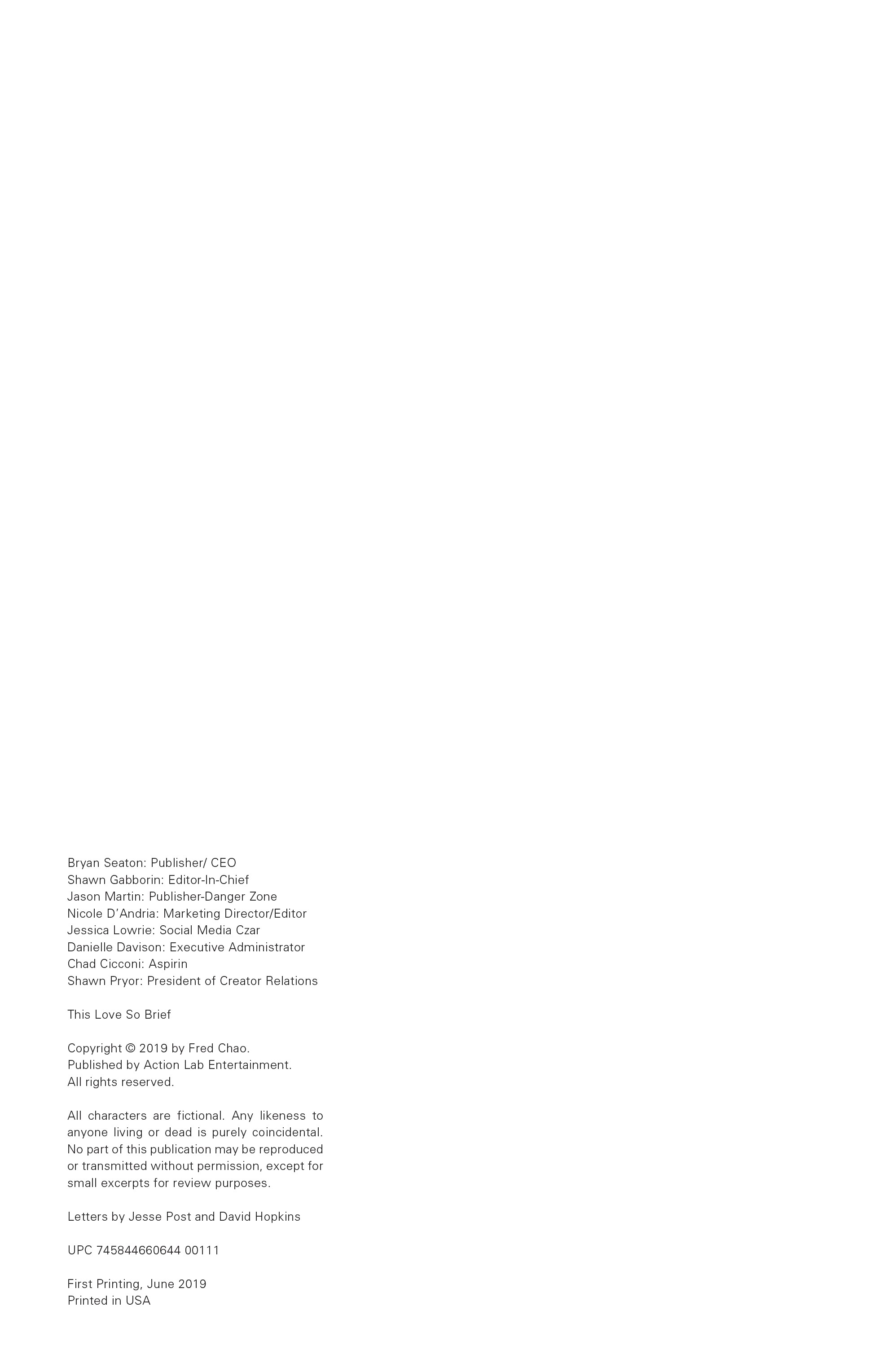 Read online This Love So Brief comic -  Issue # Full - 33