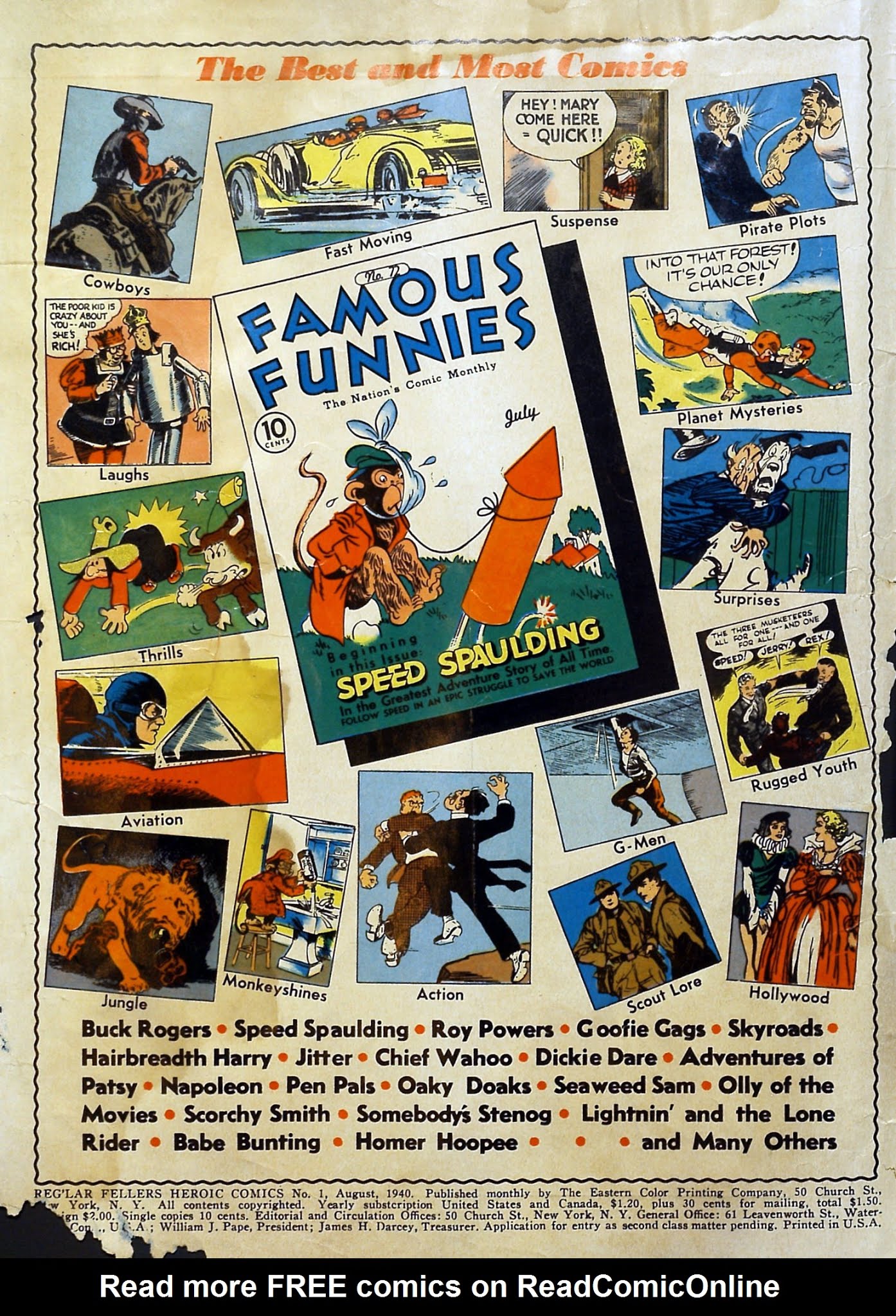 Read online Reg'lar Fellers Heroic Comics comic -  Issue #1 - 3