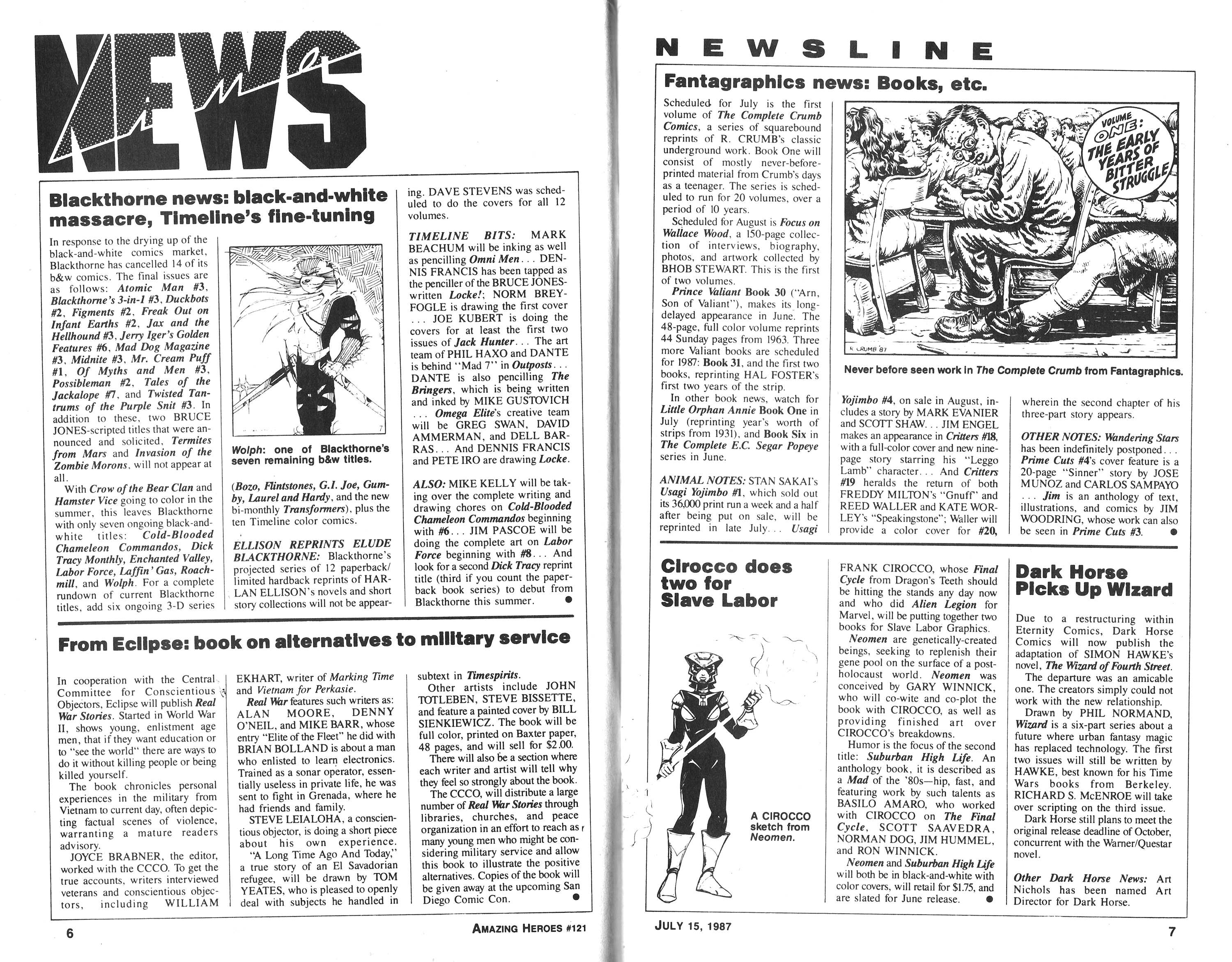 Read online Amazing Heroes comic -  Issue #121 - 4