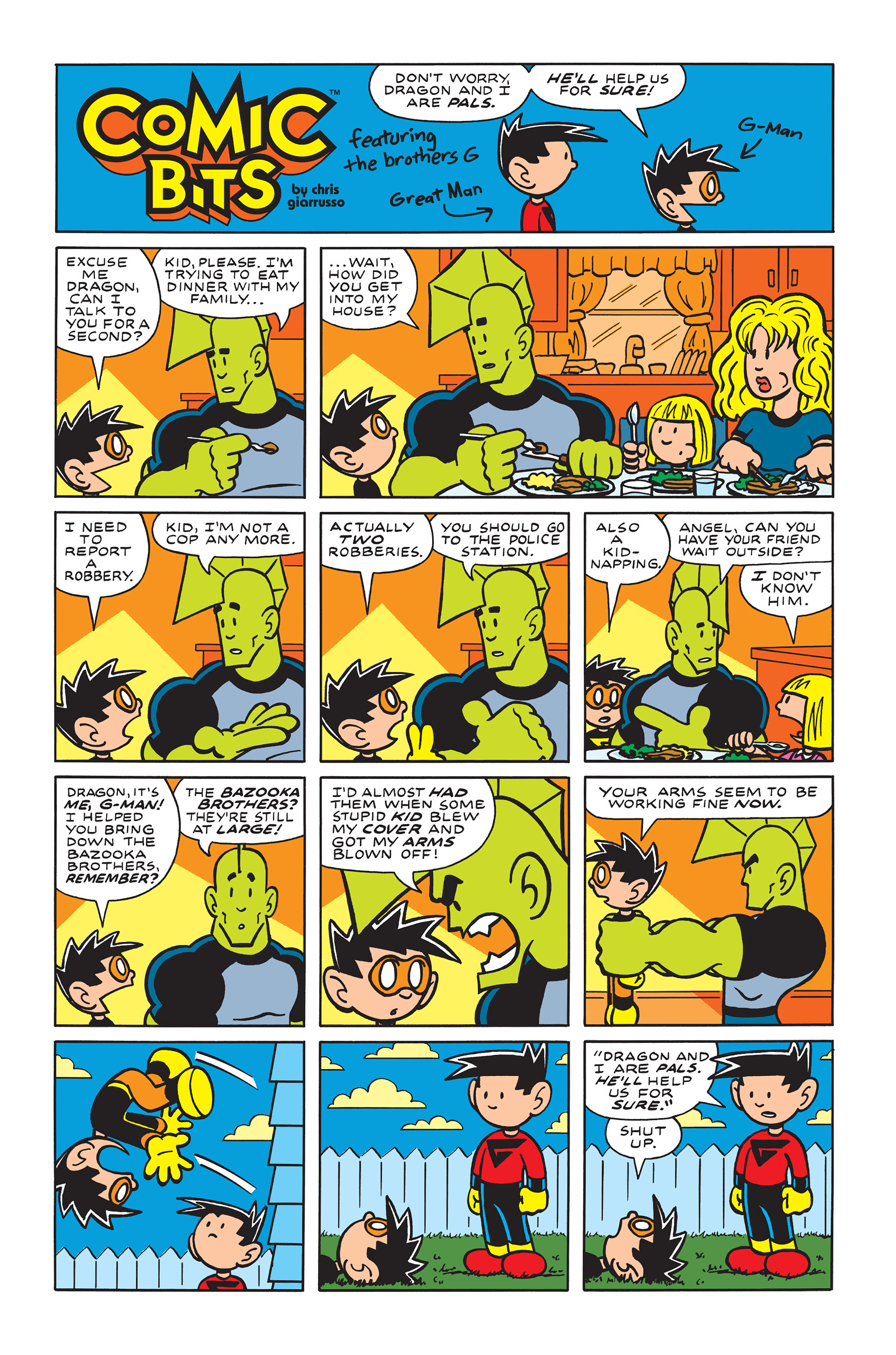 Read online G-Man: Learning to Fly comic -  Issue # TPB - 77