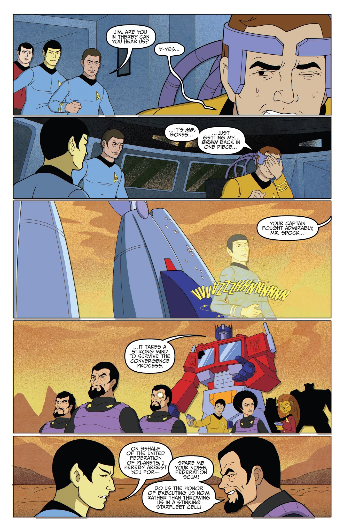 Read online Star Trek vs. Transformers comic -  Issue #4 - 15
