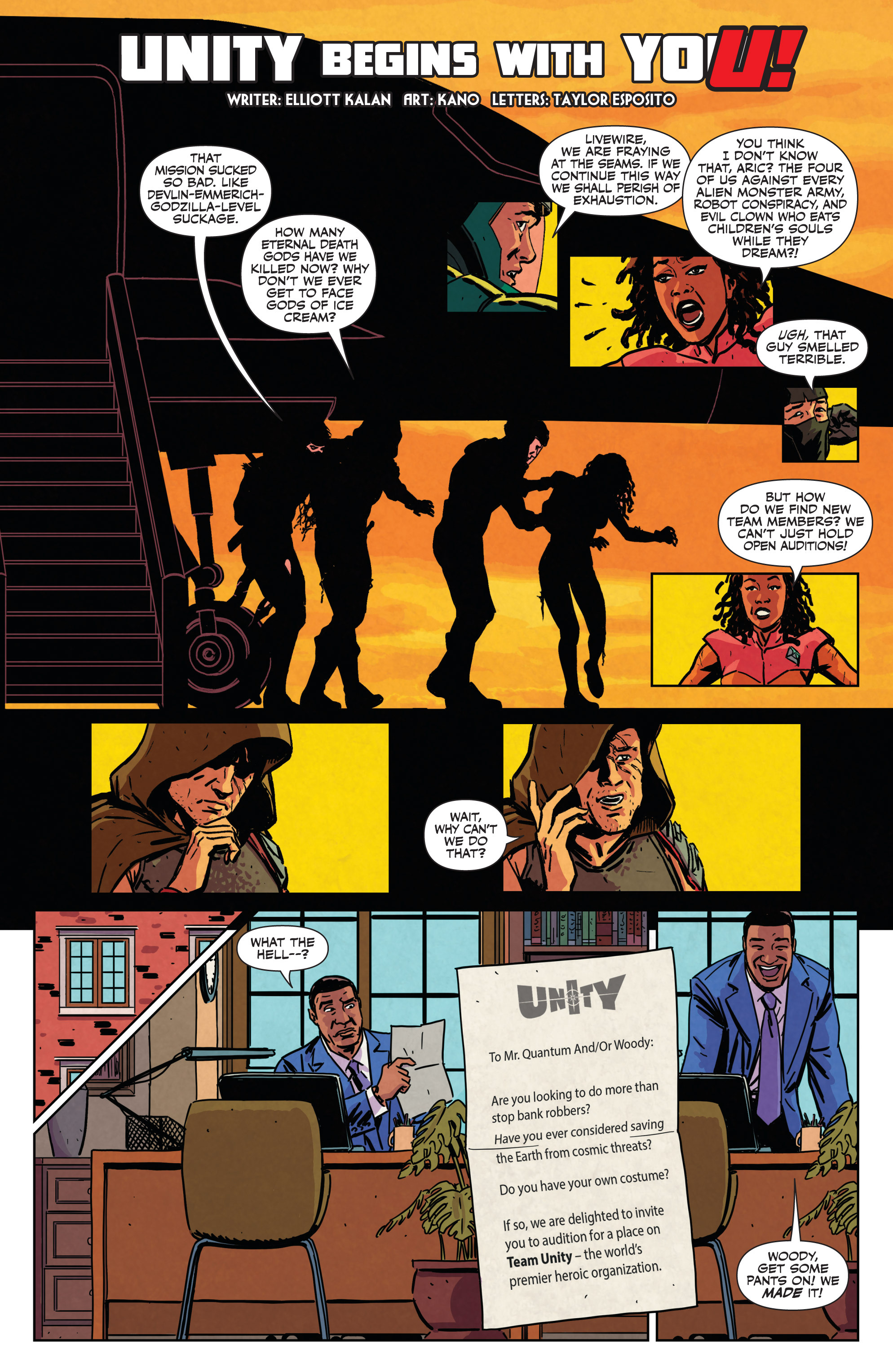 Read online Unity (2013) comic -  Issue #25 - 31