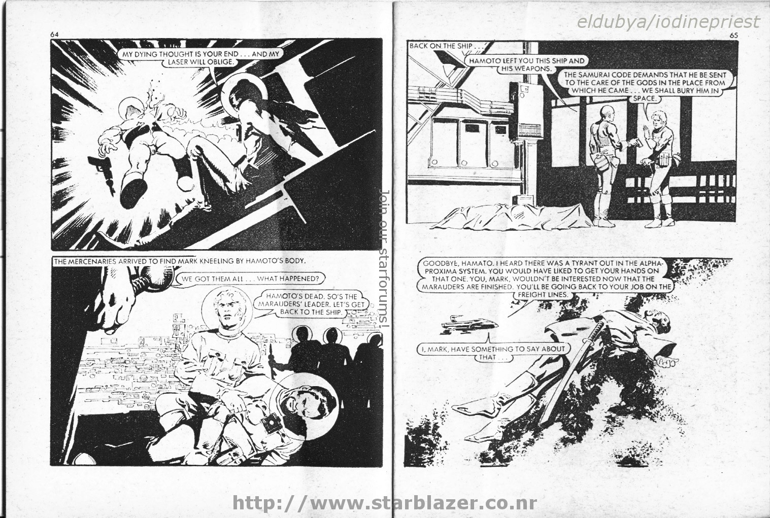 Read online Starblazer comic -  Issue #53 - 34