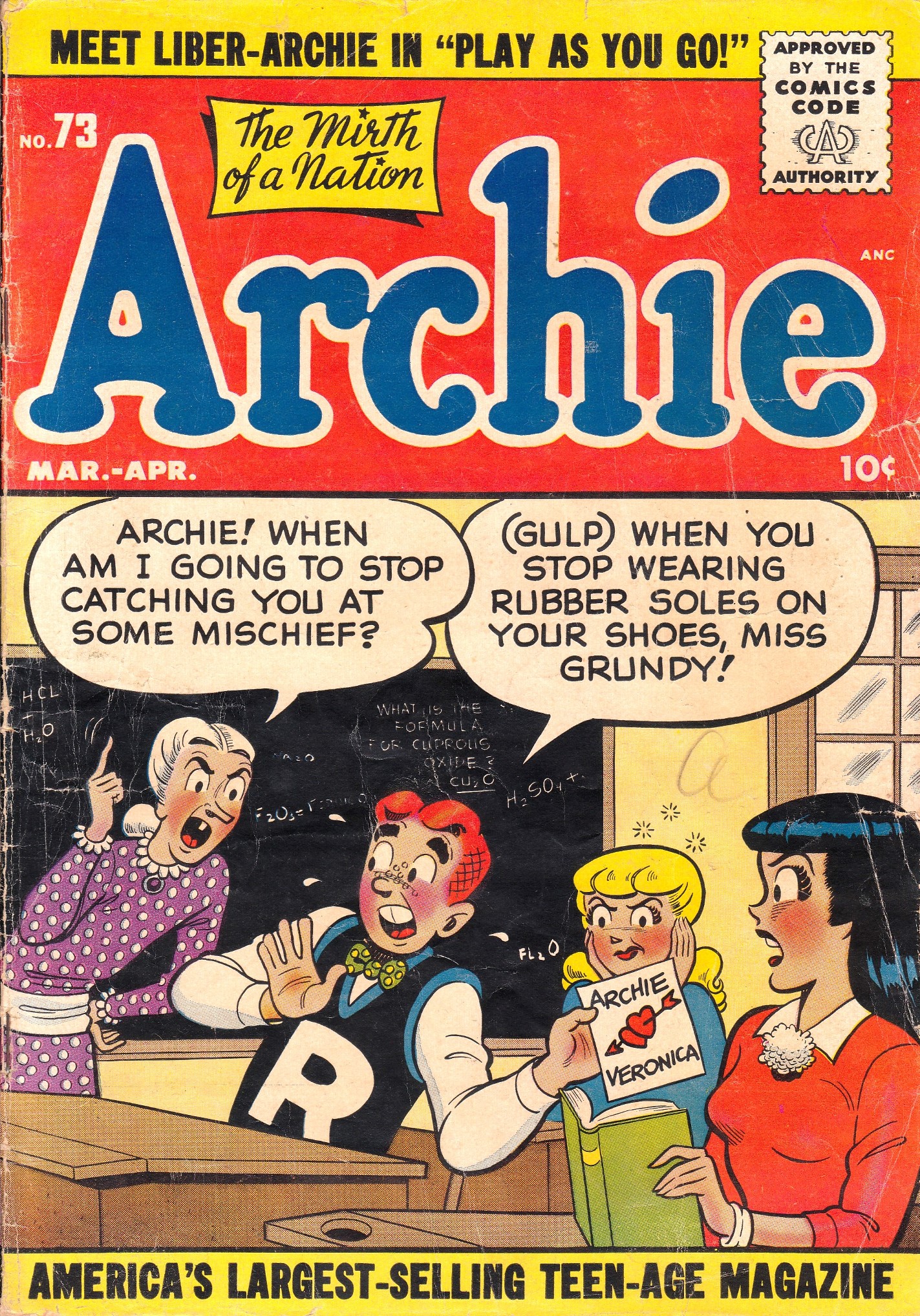 Read online Archie Comics comic -  Issue #073 - 1