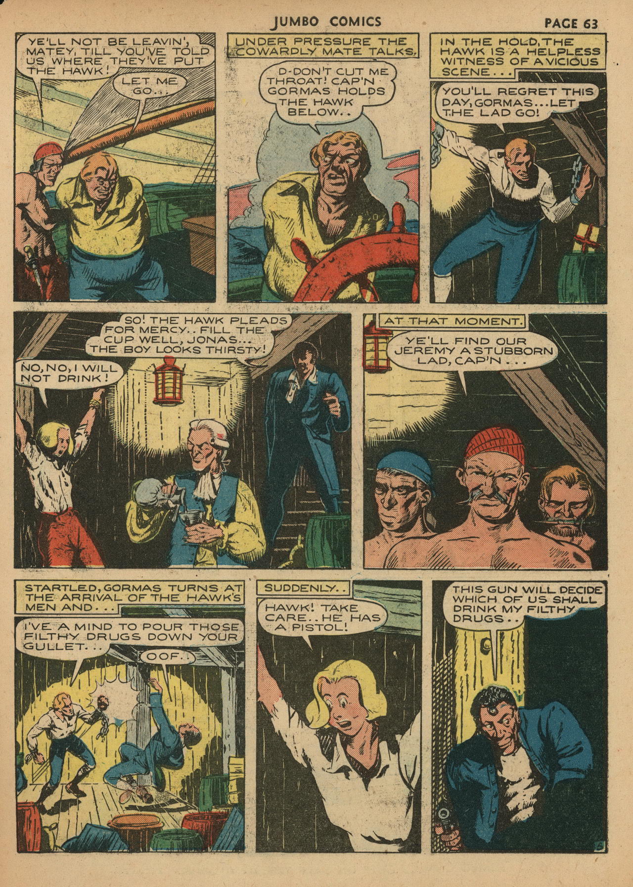 Read online Jumbo Comics comic -  Issue #37 - 65