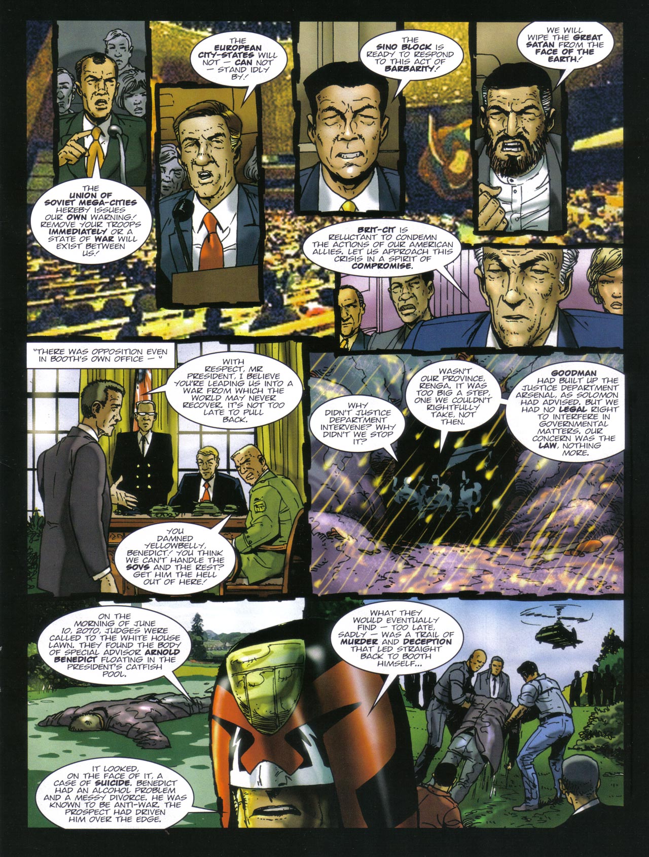 Read online Judge Dredd Origins comic -  Issue # TPB - 70
