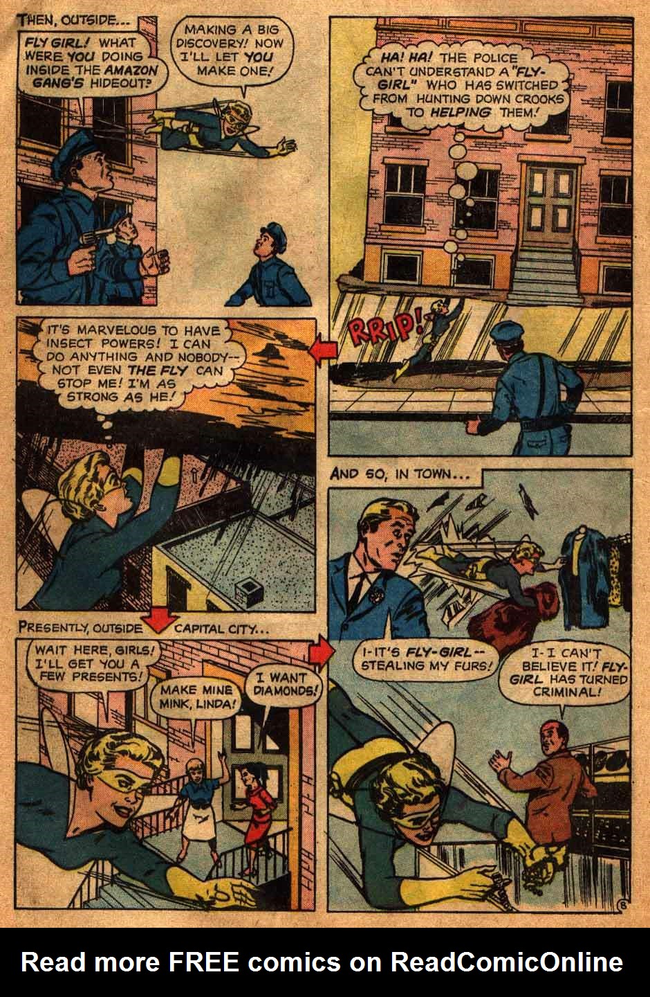 Read online Adventures of the Fly comic -  Issue #20 - 20