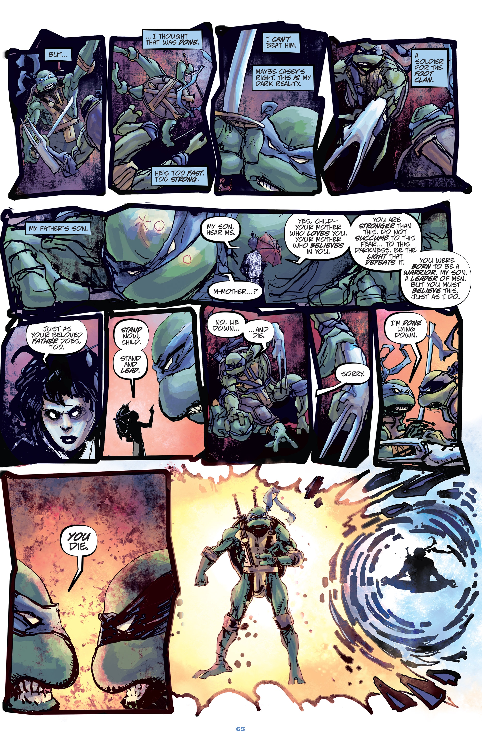Read online Teenage Mutant Ninja Turtles Universe comic -  Issue # _Inside Out Director's Cut - 67