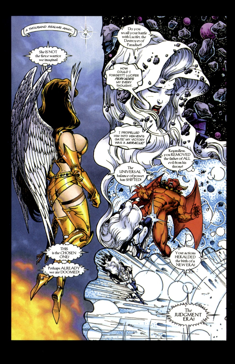 Read online Lady Death III: The Odyssey comic -  Issue #1 - 6