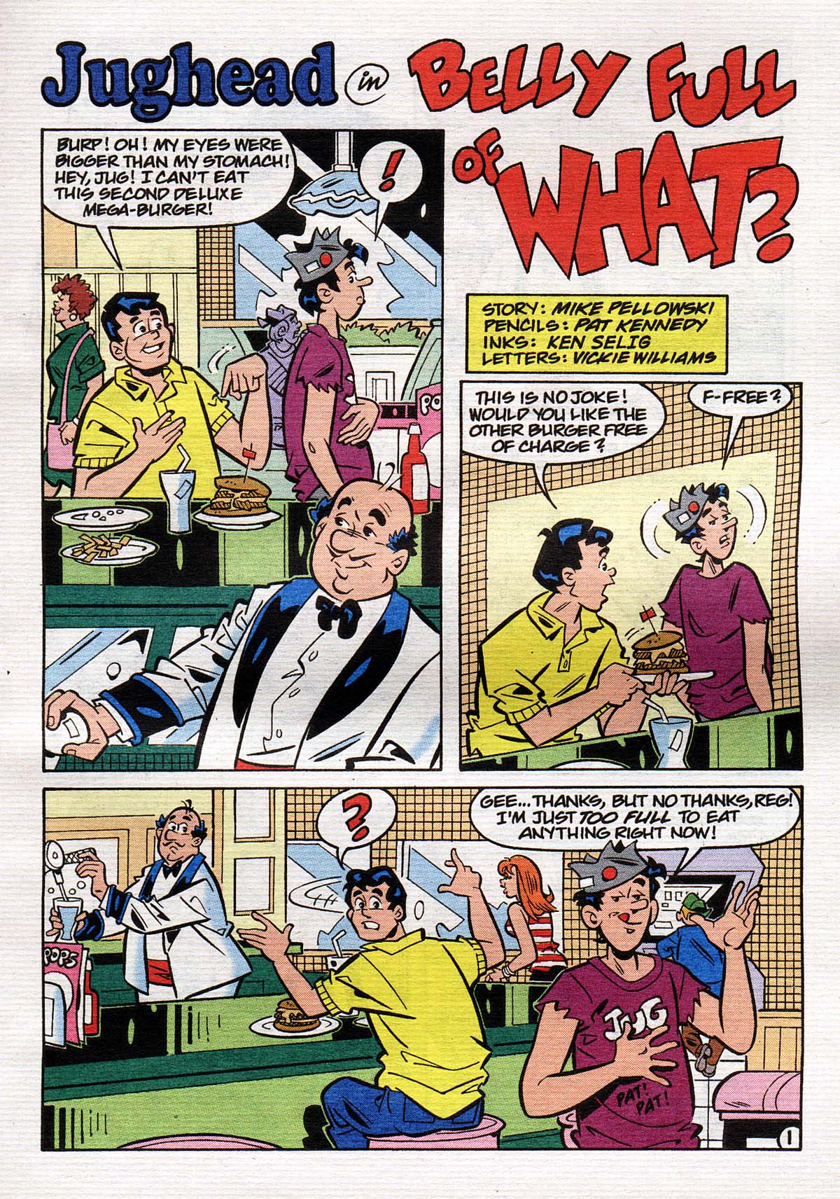 Read online Jughead's Double Digest Magazine comic -  Issue #106 - 189