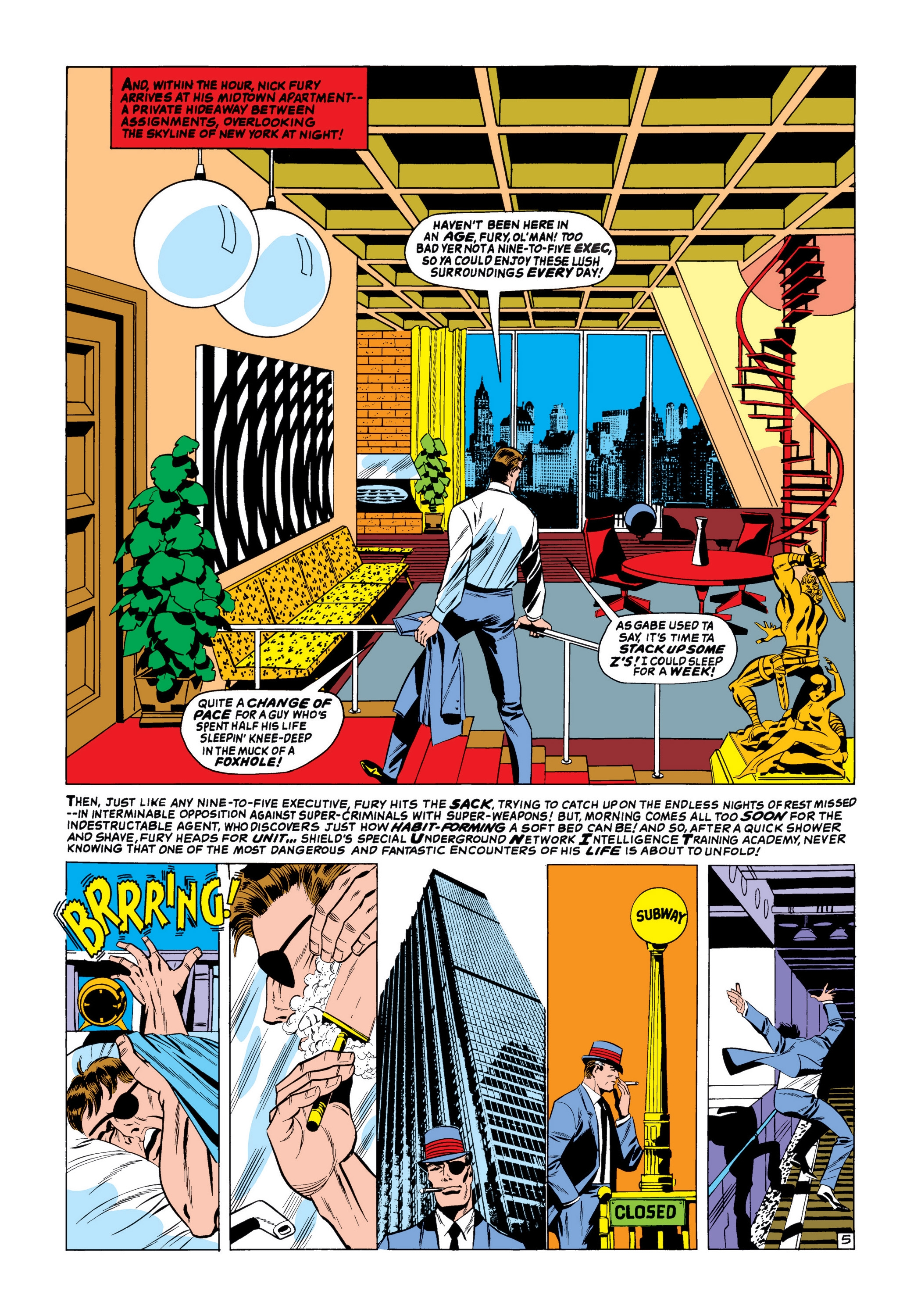 Read online Marvel Masterworks: Nick Fury, Agent of S.H.I.E.L.D. comic -  Issue # TPB 2 (Part 1) - 80