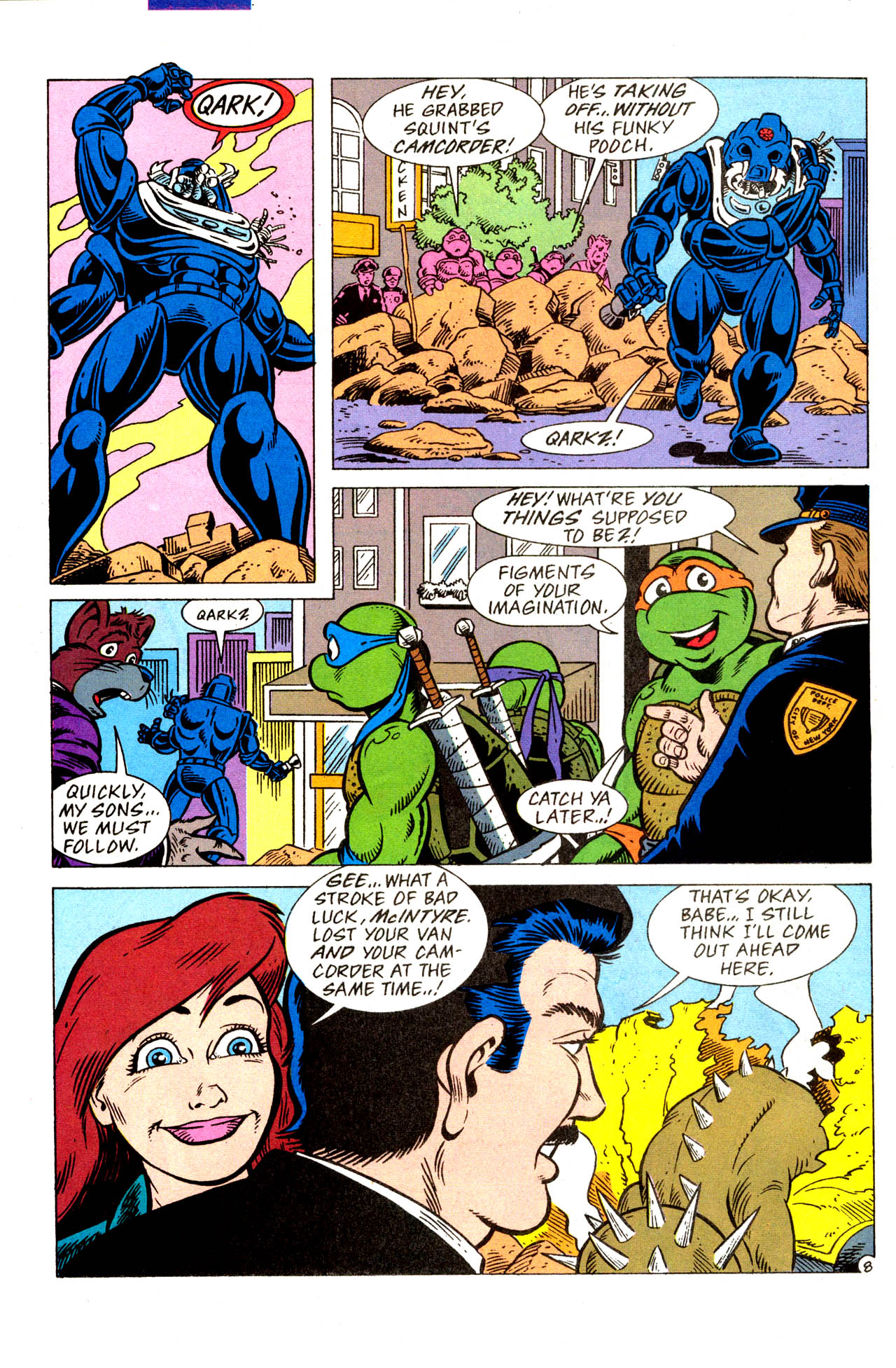 Read online Teenage Mutant Ninja Turtles Adventures (1989) comic -  Issue #47 - 10
