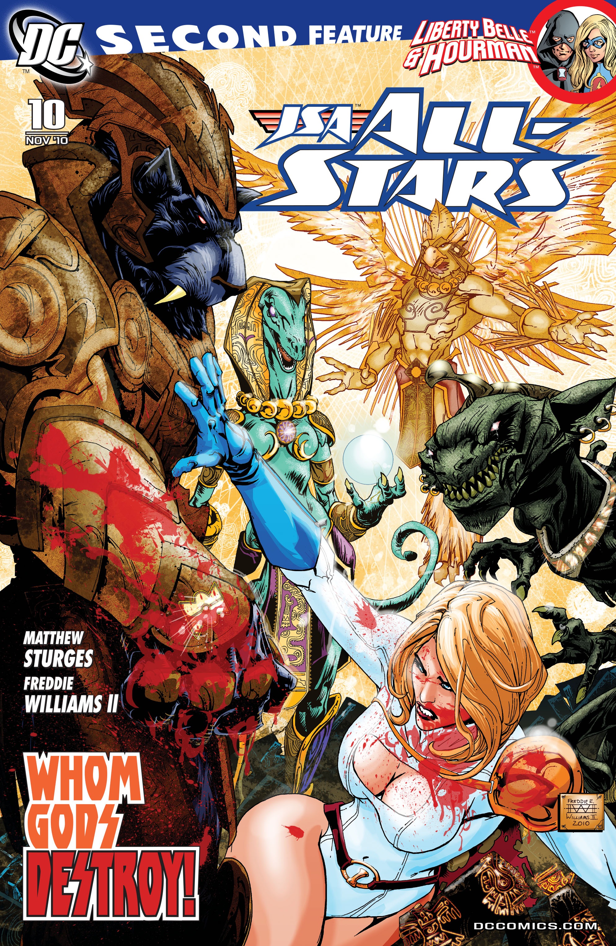 Read online JSA All-Stars (2010) comic -  Issue #10 - 1