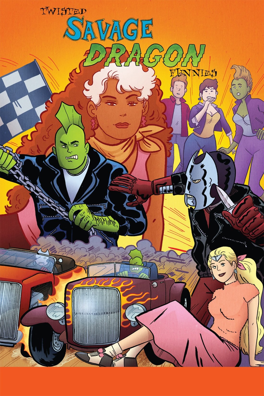 Read online Twisted Savage Dragon Funnies comic -  Issue # TPB - 36