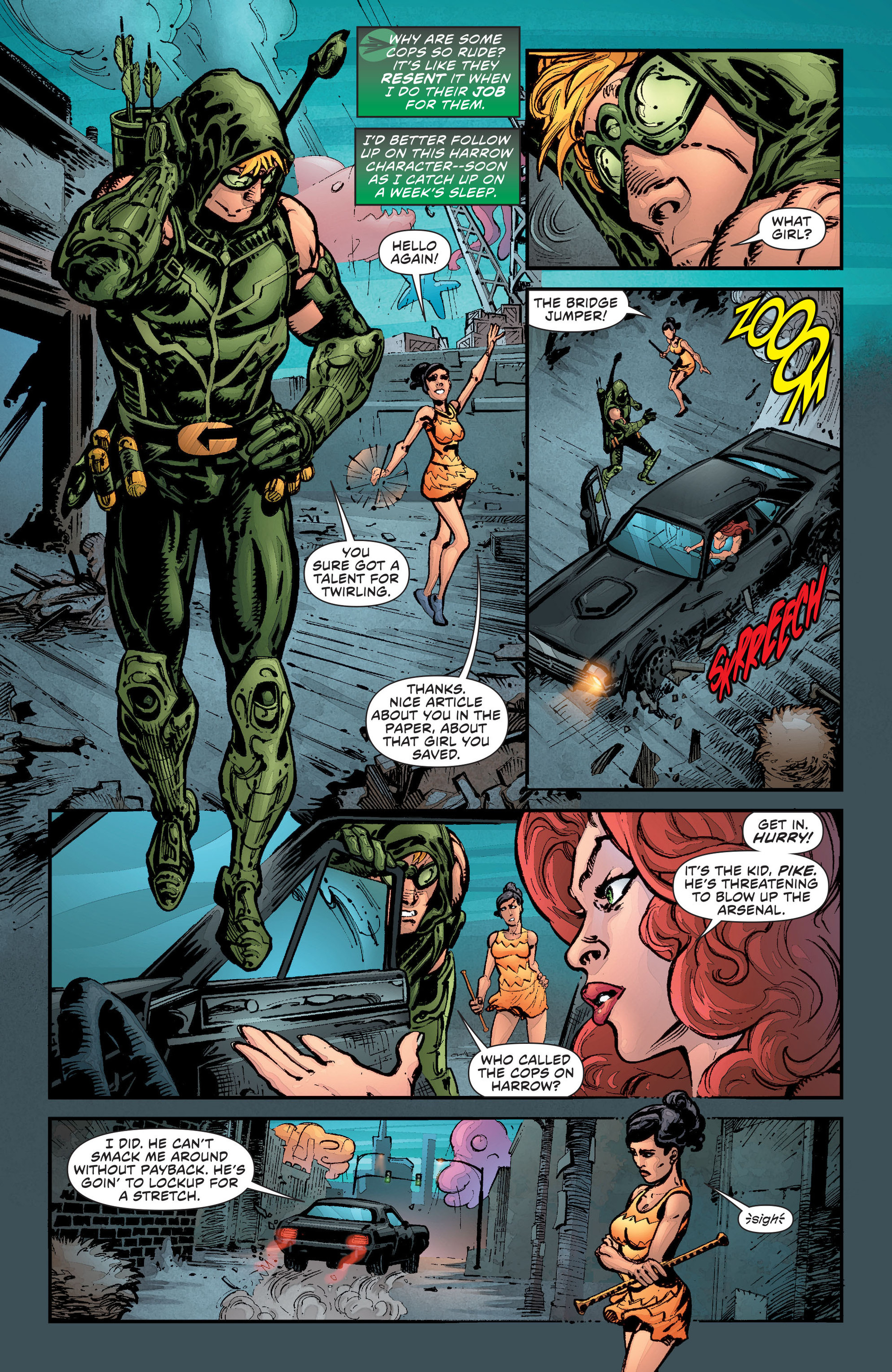 Read online Green Arrow (2011) comic -  Issue #16 - 5