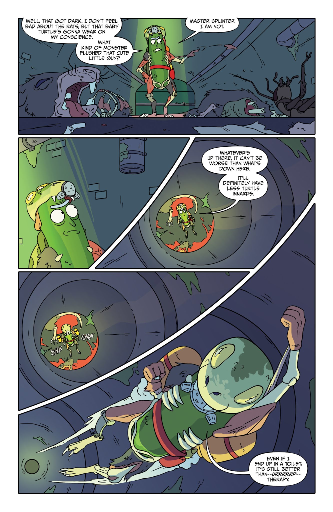 Read online Rick and Morty Presents: Pickle Rick comic -  Issue # Full - 10