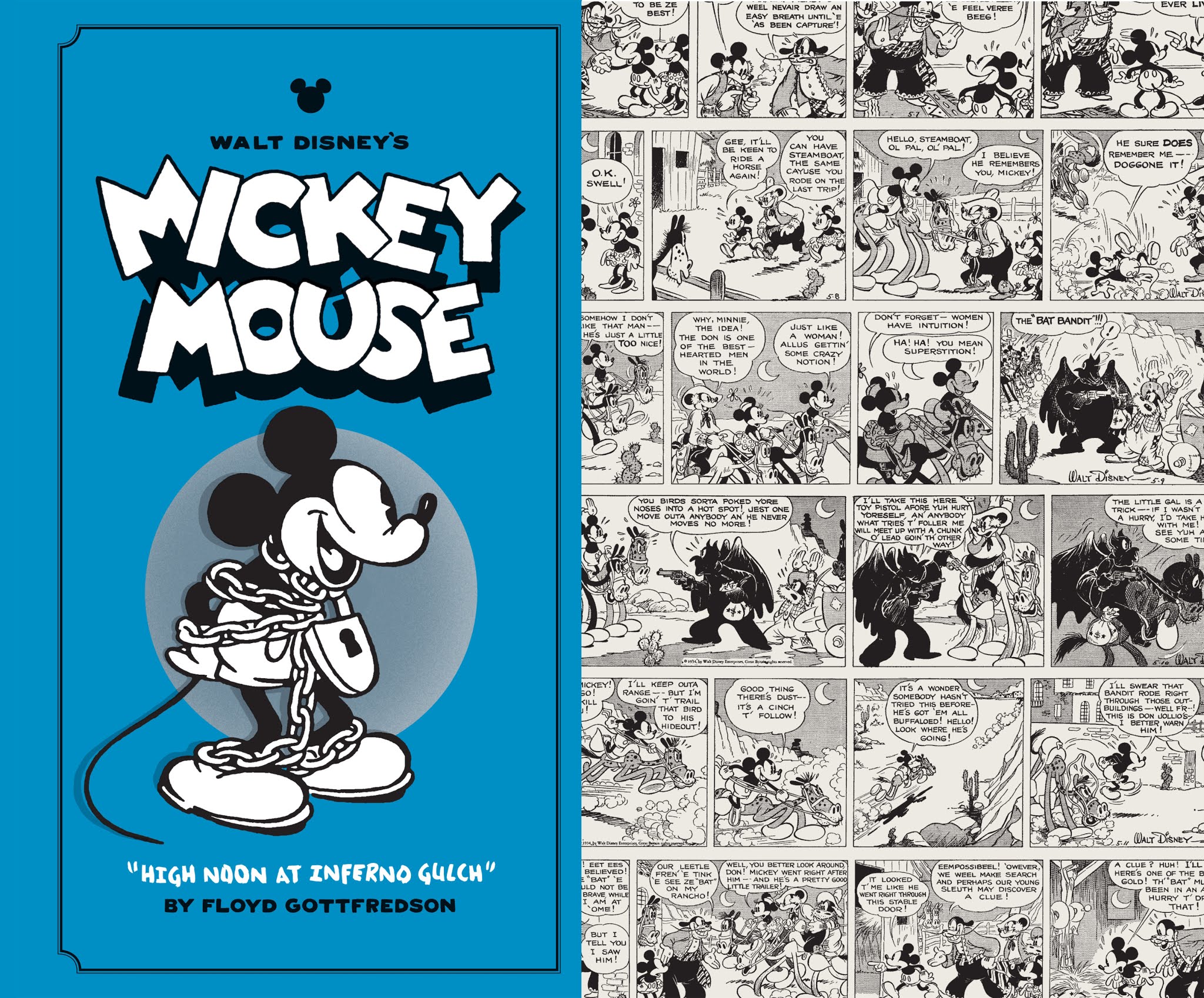 Read online Walt Disney's Mickey Mouse by Floyd Gottfredson comic -  Issue # TPB 3 (Part 1) - 1