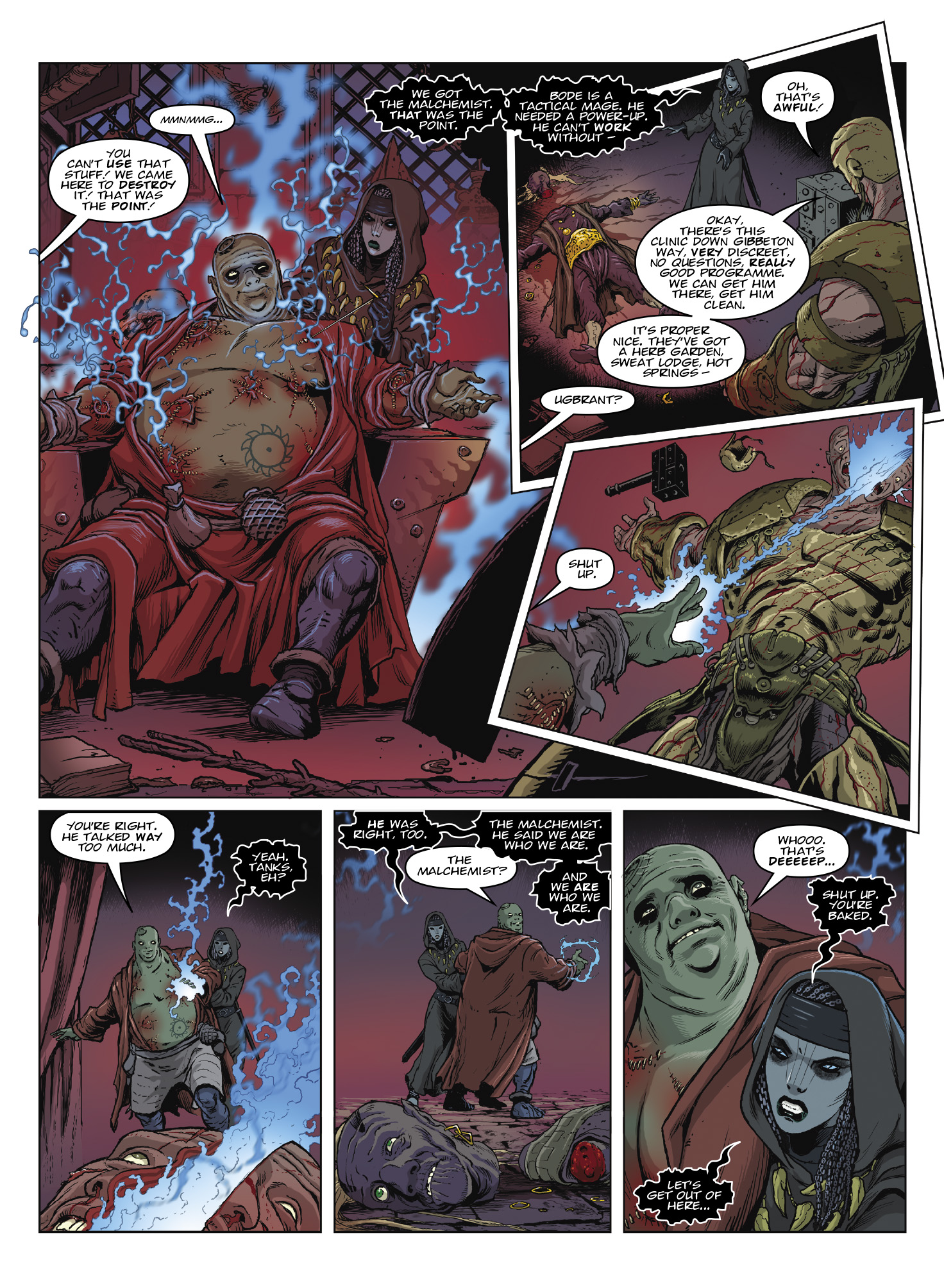 Read online Judge Dredd Megazine (Vol. 5) comic -  Issue #447 - 91