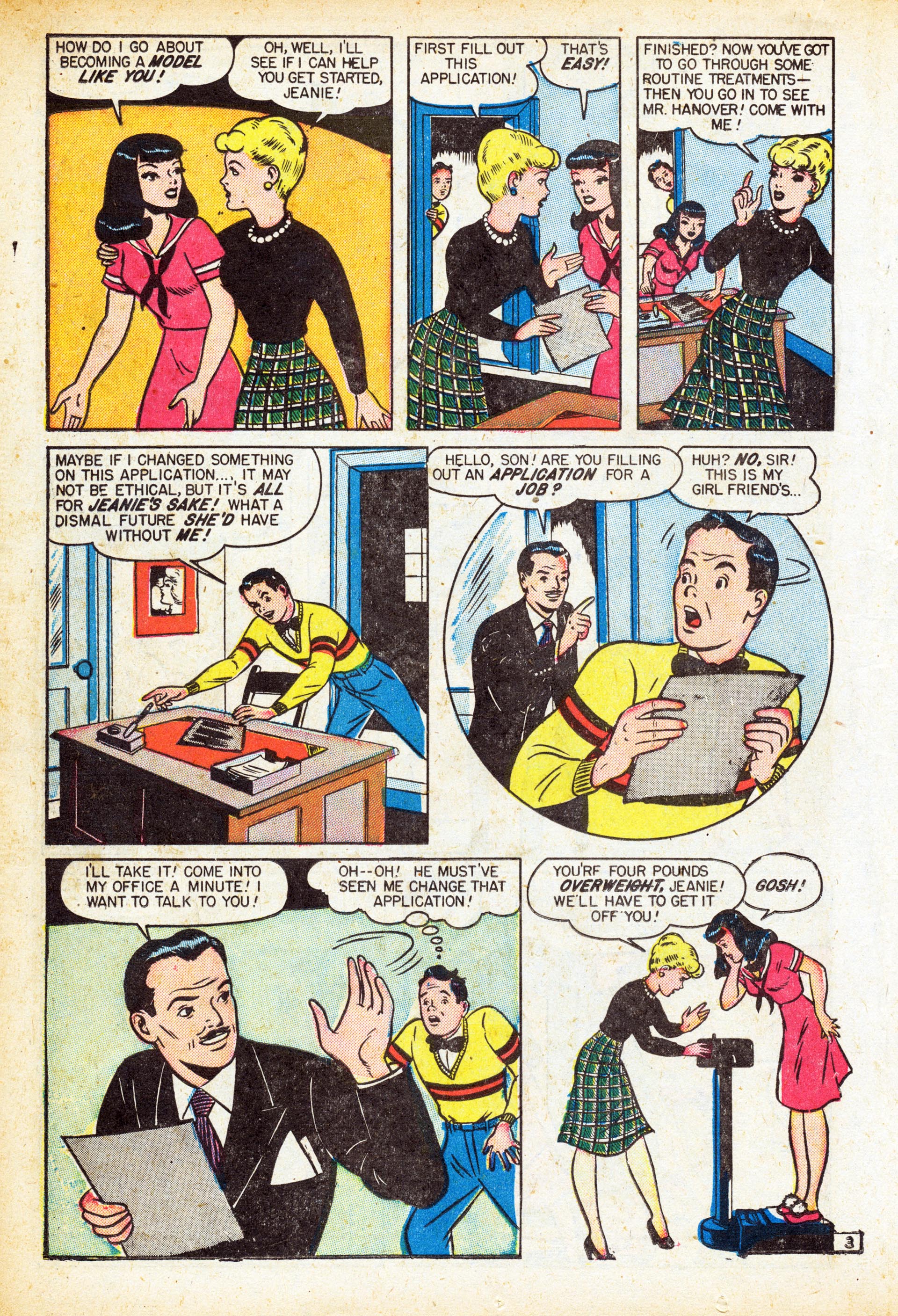 Read online Willie Comics (1946) comic -  Issue #16 - 22