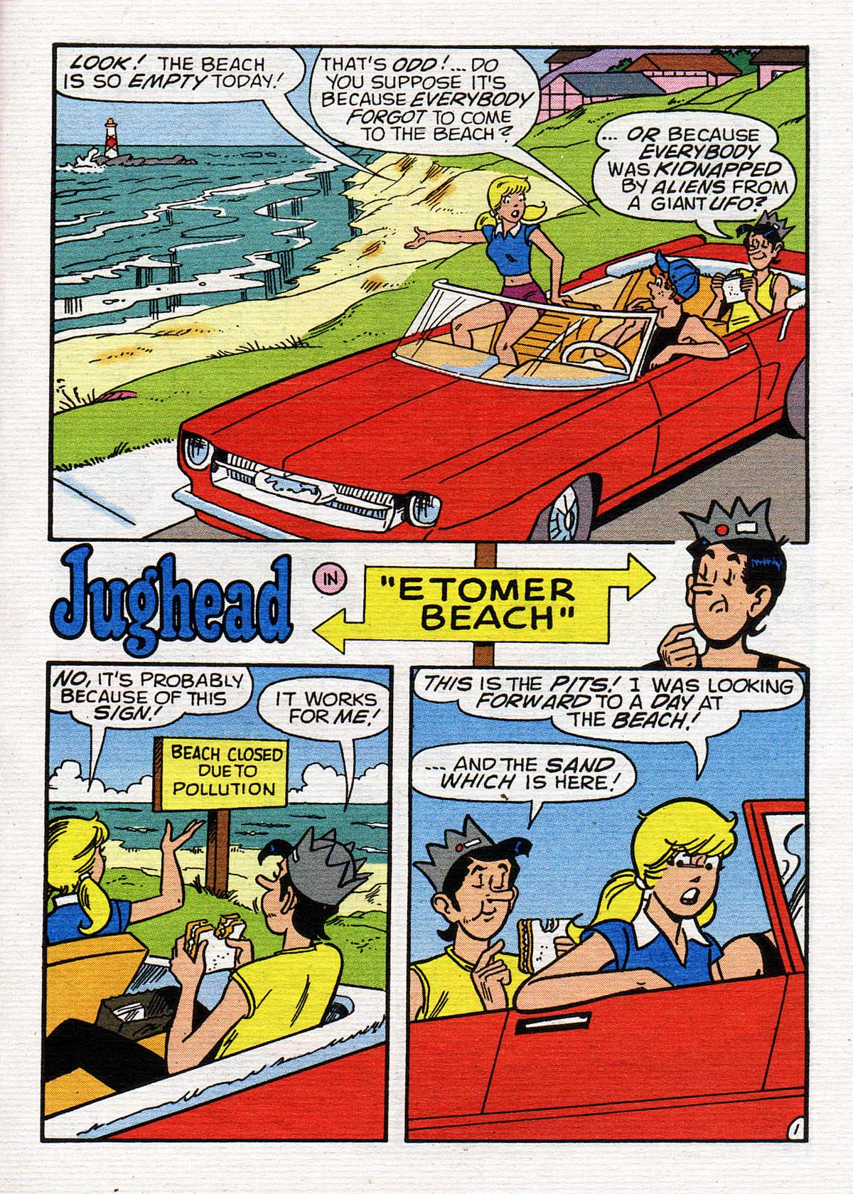 Read online Jughead's Double Digest Magazine comic -  Issue #104 - 140