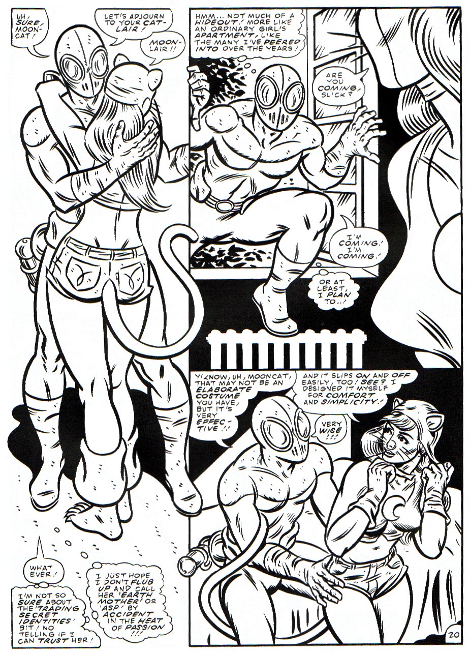 Read online Don Simpson's Bizarre Heroes comic -  Issue #4 - 21