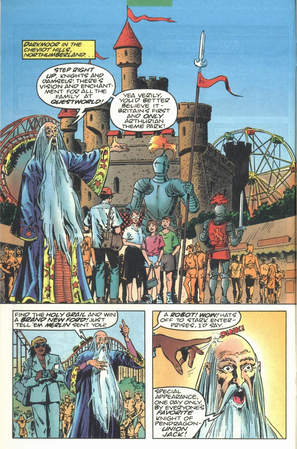 Read online Knights of Pendragon comic -  Issue #1 - 10