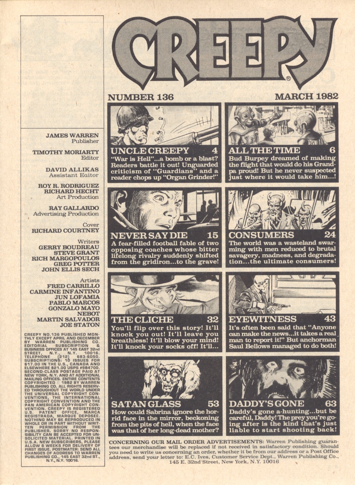 Read online Creepy (1964) comic -  Issue #136 - 3
