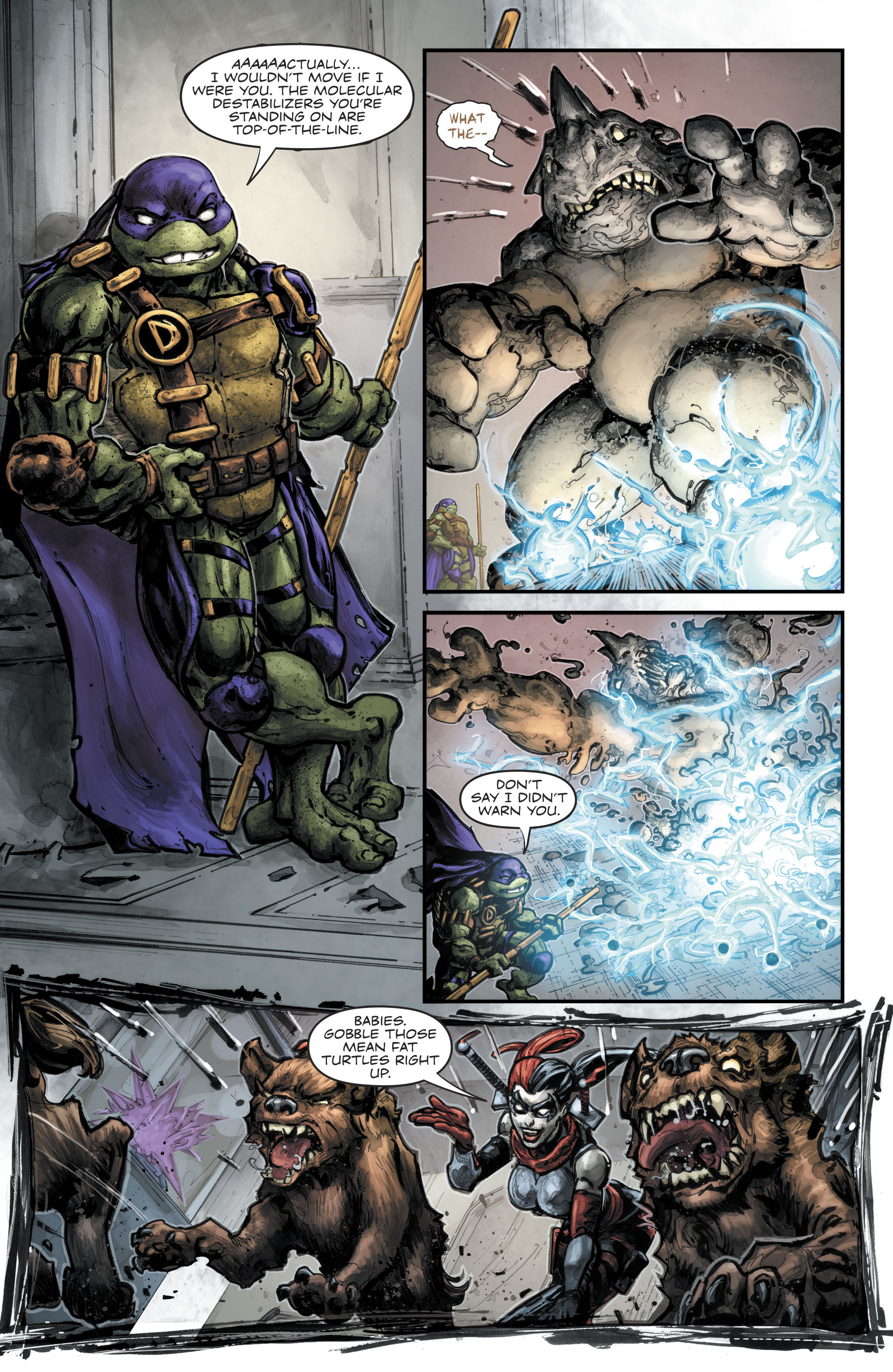 Read online Batman/Teenage Mutant Ninja Turtles III comic -  Issue #1 - 11