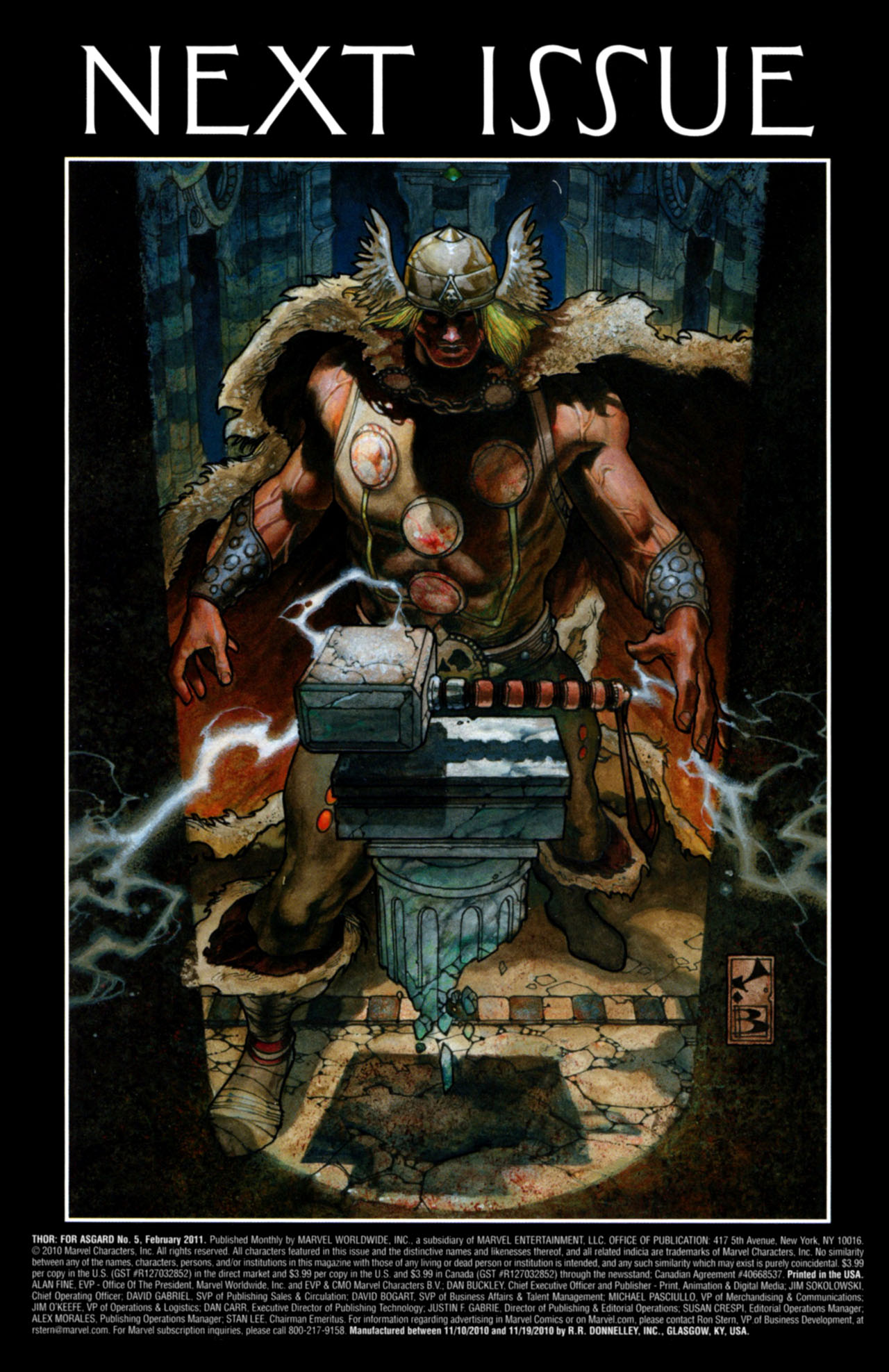 Read online Thor: For Asgard comic -  Issue #5 - 24