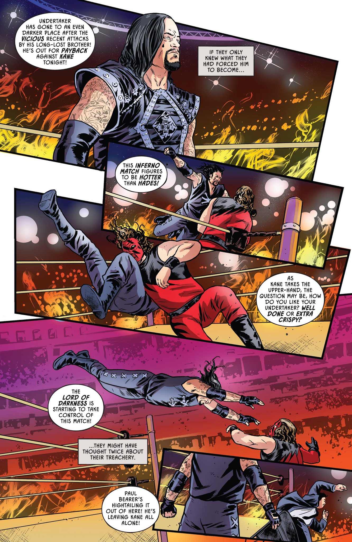 Read online WWE: Undertaker comic -  Issue # TPB - 52