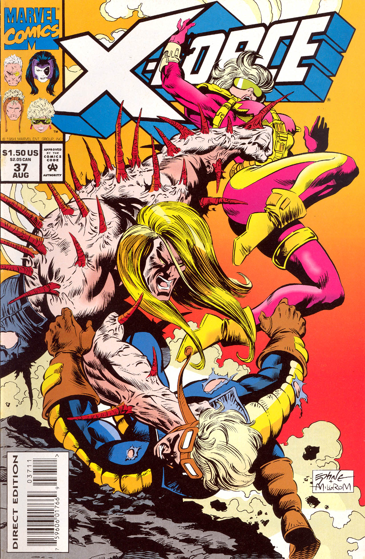 Read online X-Force (1991) comic -  Issue #37 - 1