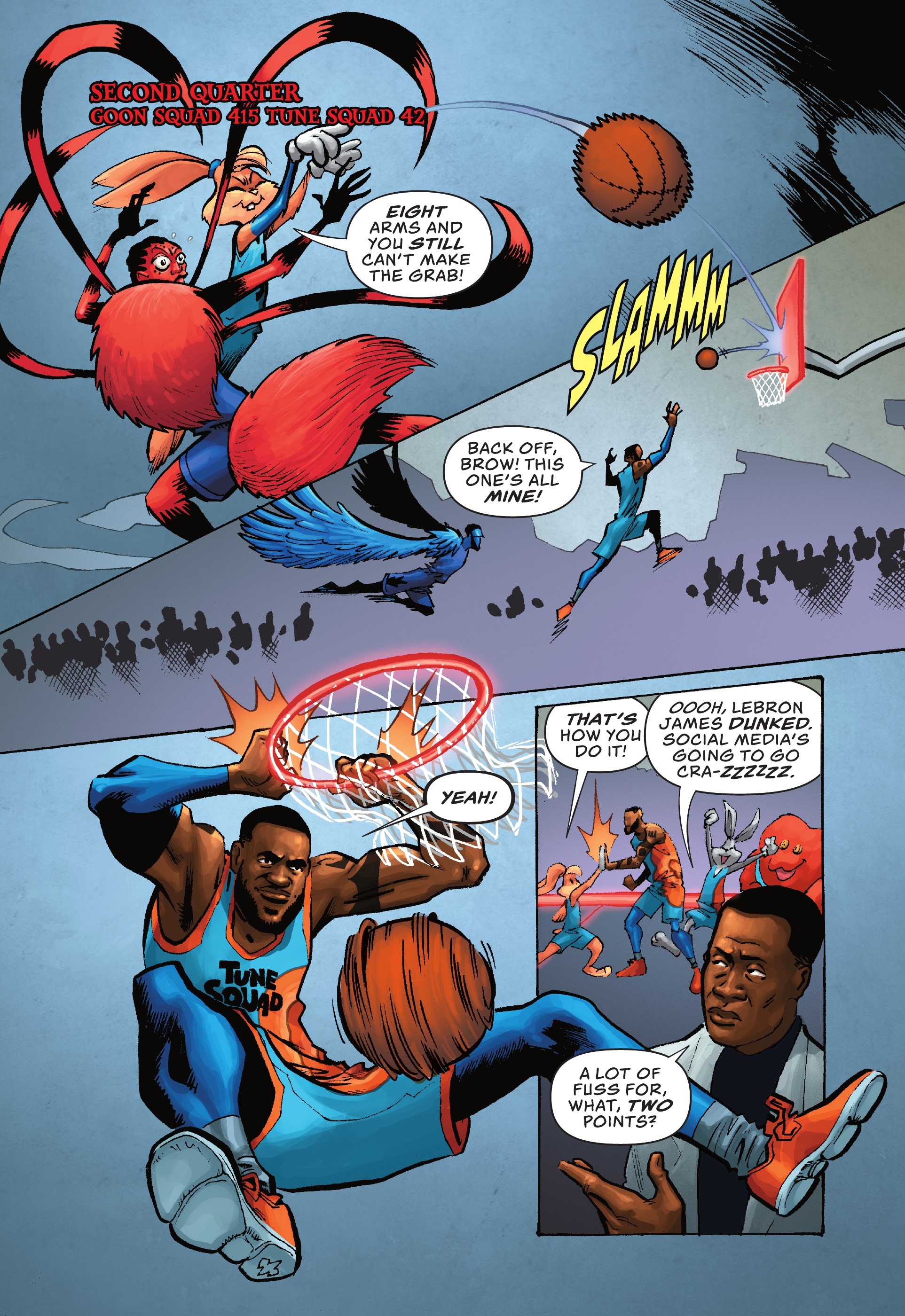 Read online Space Jam: A New Legacy comic -  Issue # TPB - 94