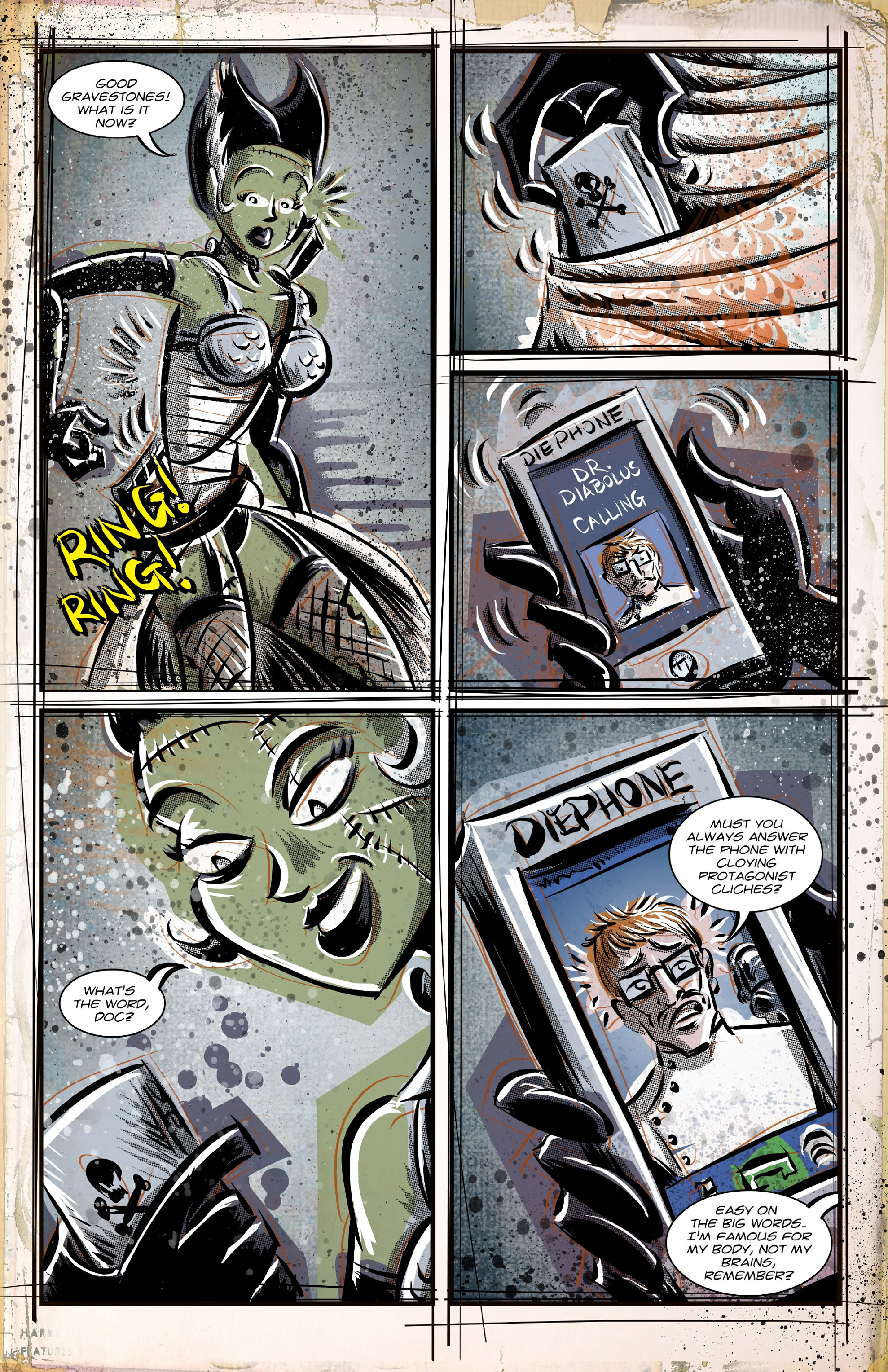 Read online Frankenbabe comic -  Issue #2 - 11