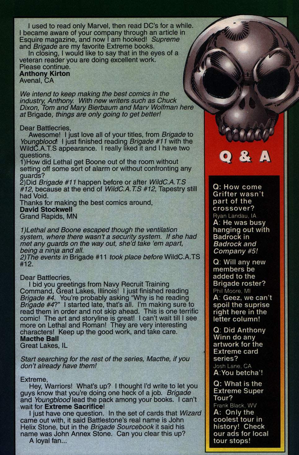 Read online Brigade (1993) comic -  Issue #13 - 24