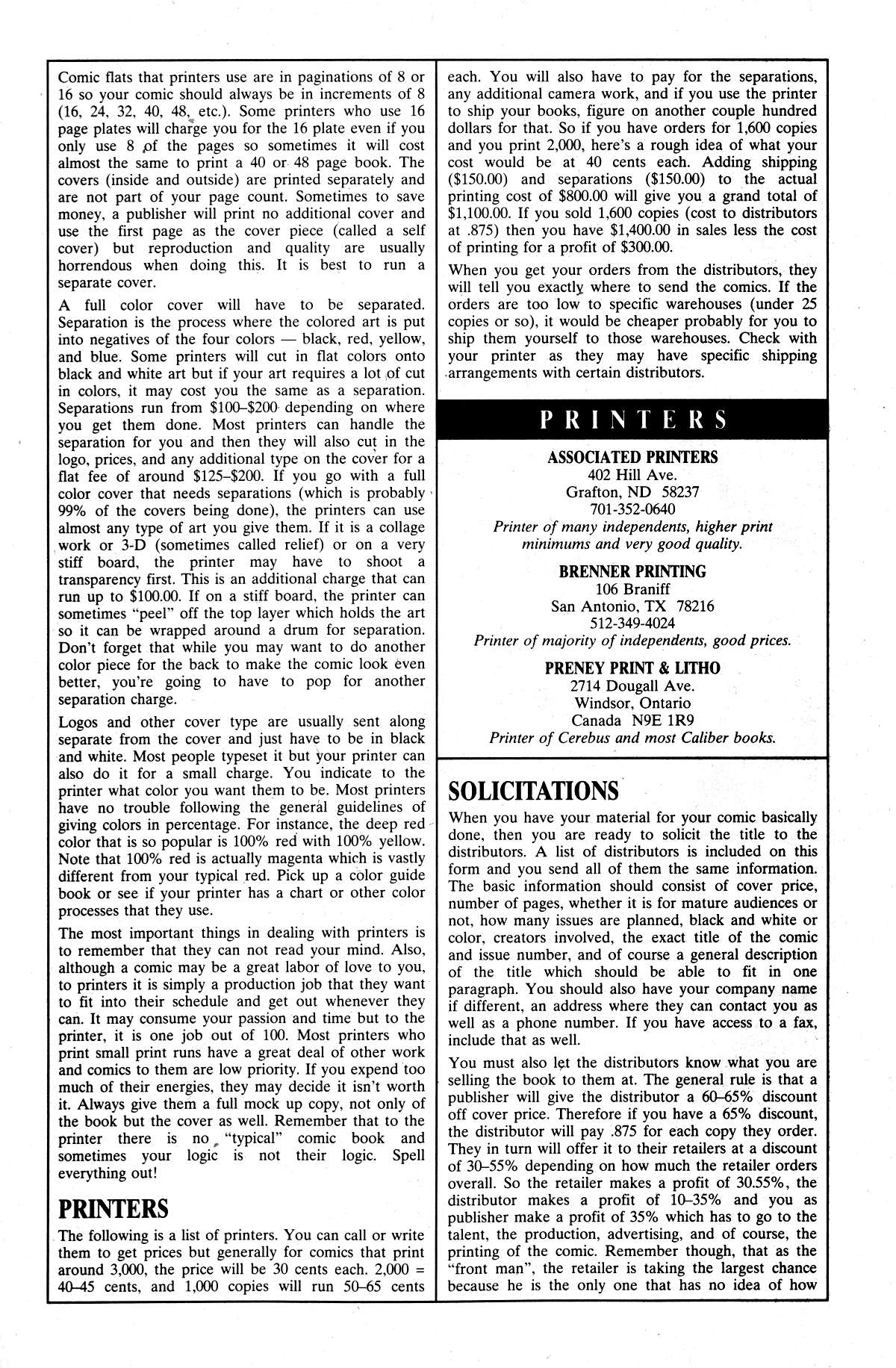 Read online Cerebus comic -  Issue #171 - 22