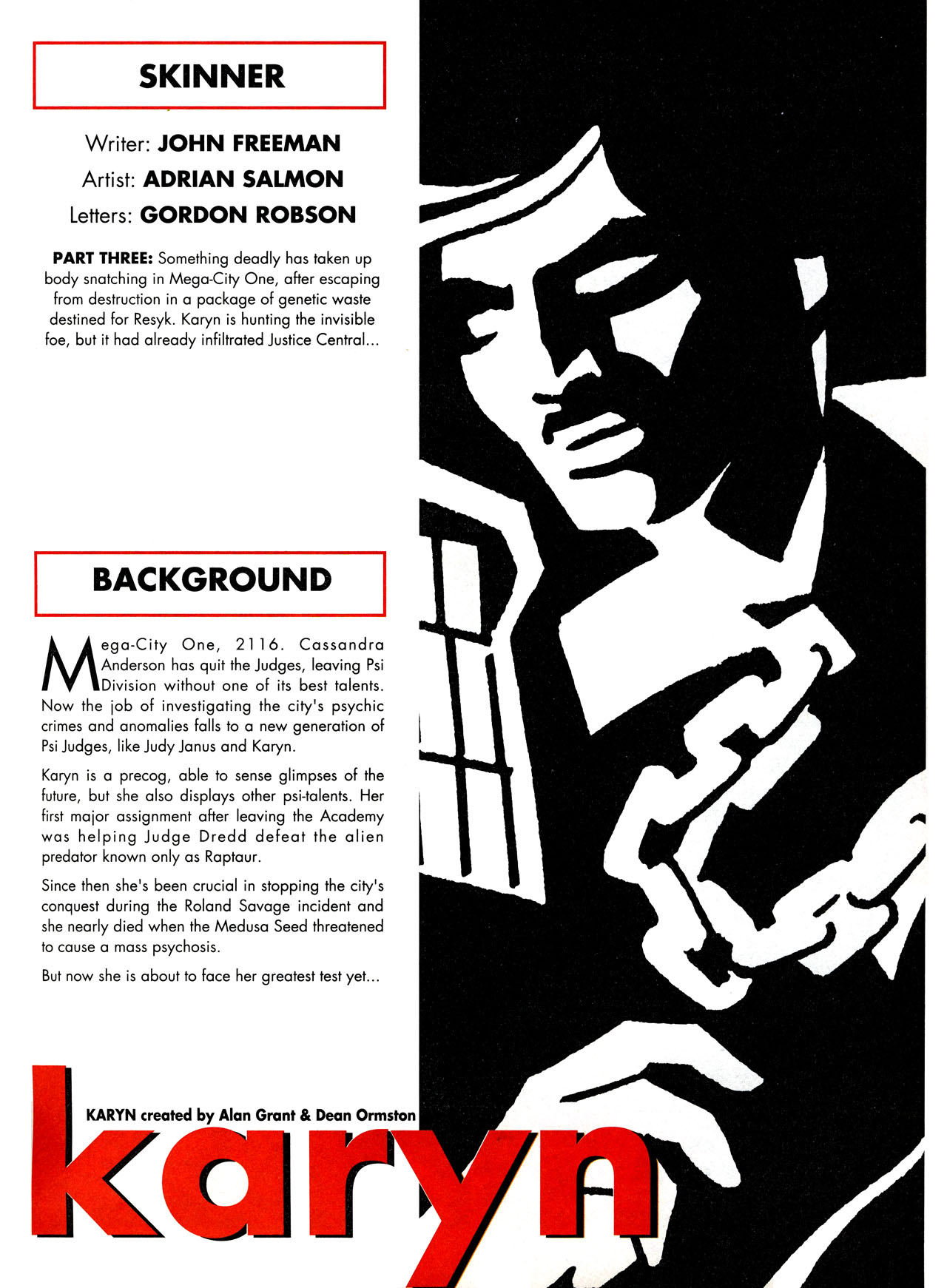 Read online Judge Dredd: The Megazine (vol. 2) comic -  Issue #58 - 15