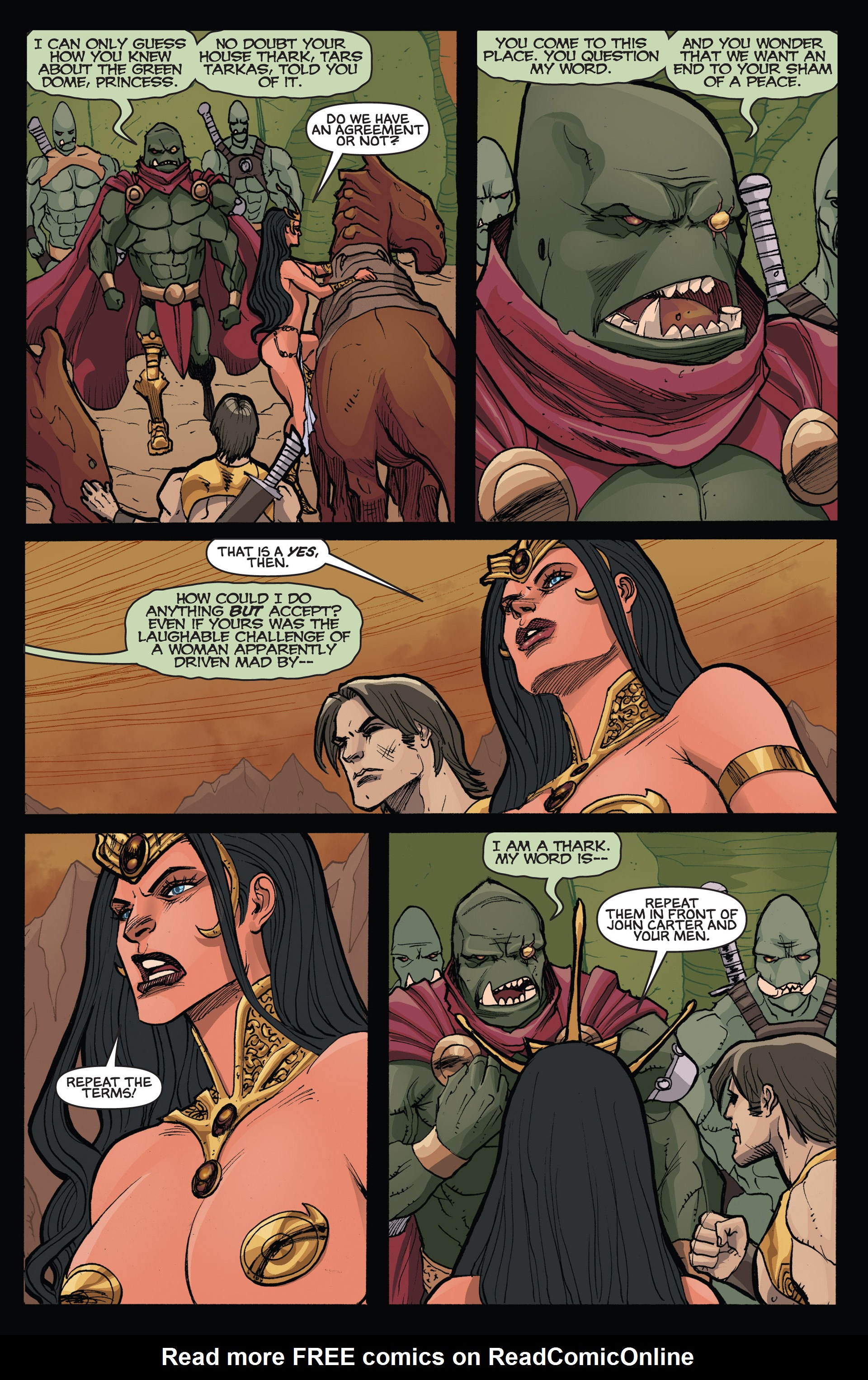 Read online Dejah Thoris and the Green Men of Mars comic -  Issue #8 - 5