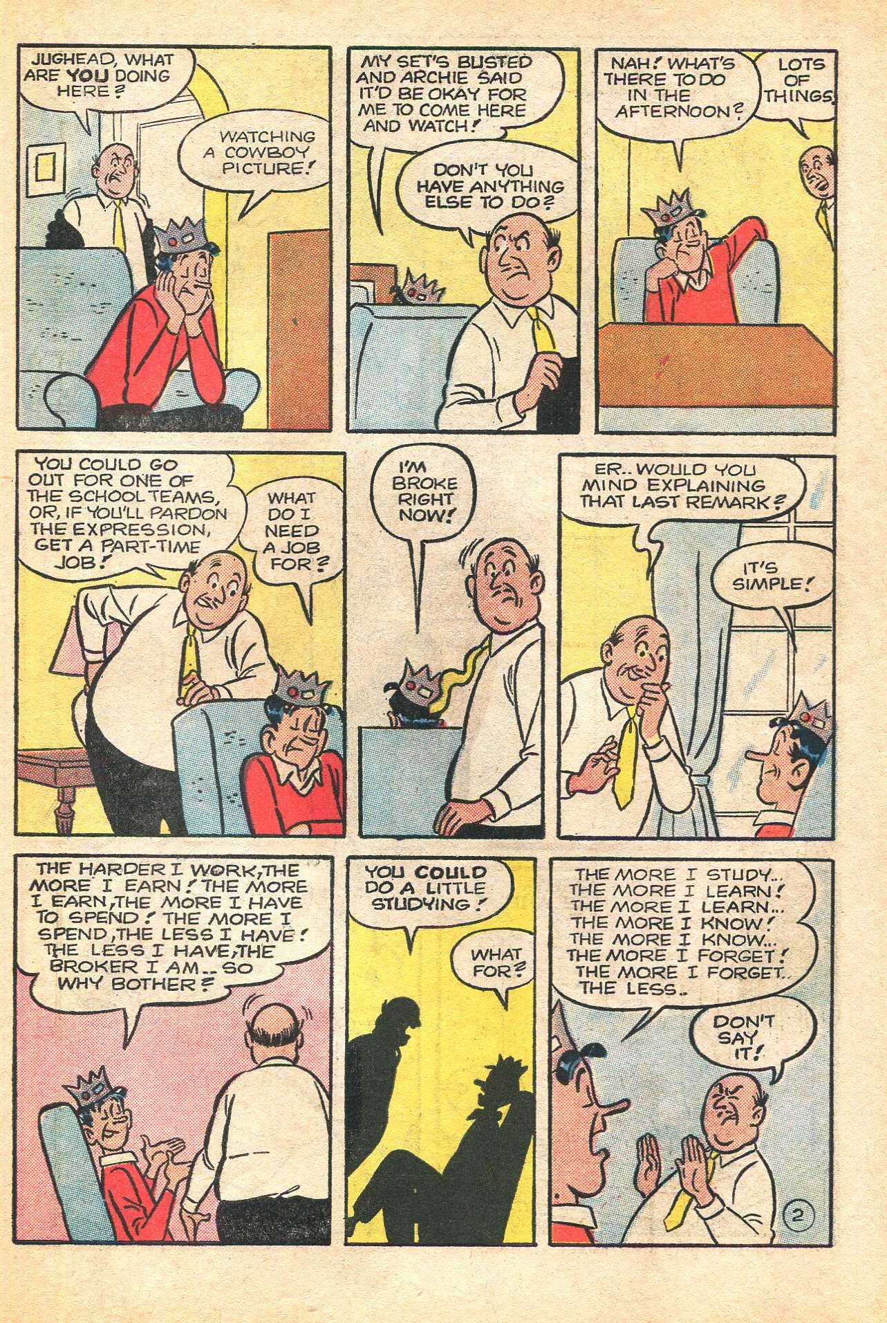Read online Archie Giant Series Magazine comic -  Issue #24 - 61
