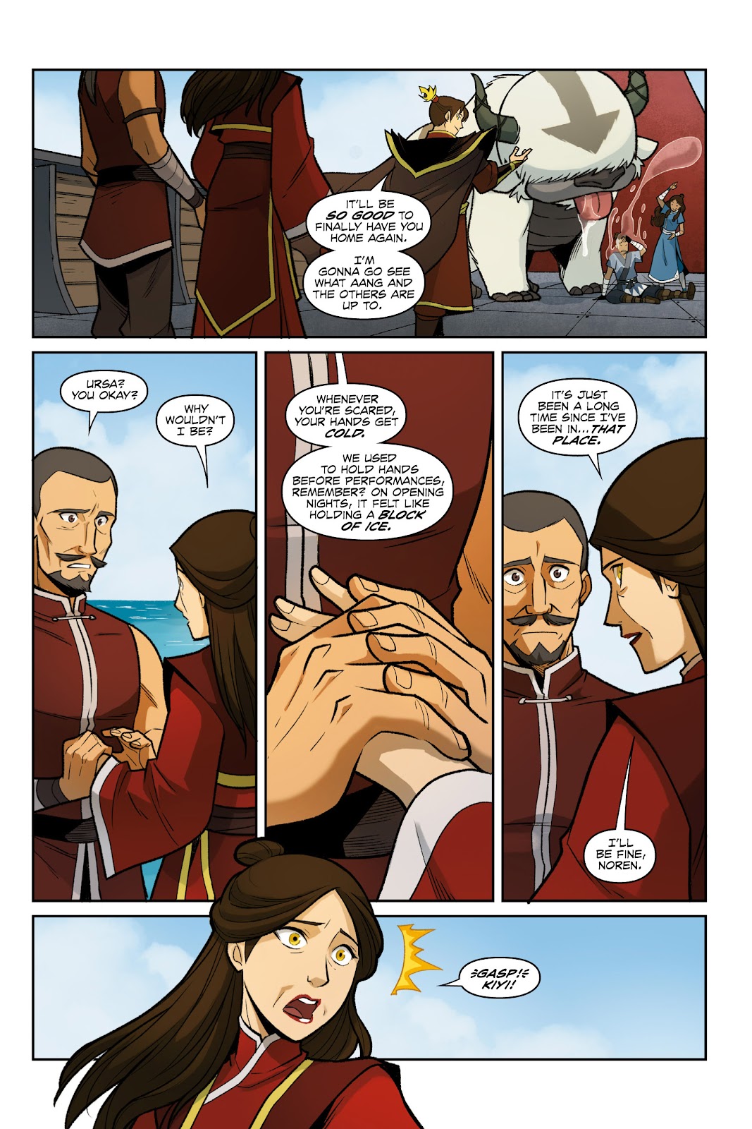 Nickelodeon Avatar: The Last Airbender - Smoke and Shadow issue Part 1 - Page 14