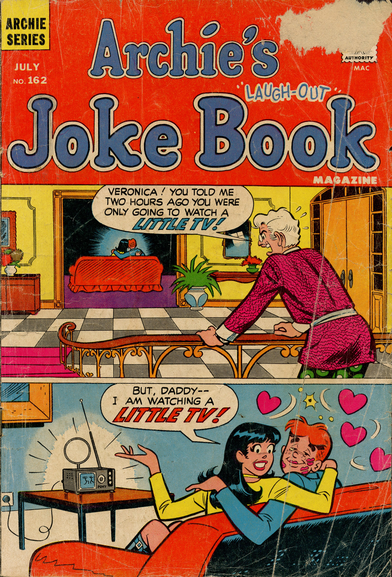 Read online Archie's Joke Book Magazine comic -  Issue #162 - 1