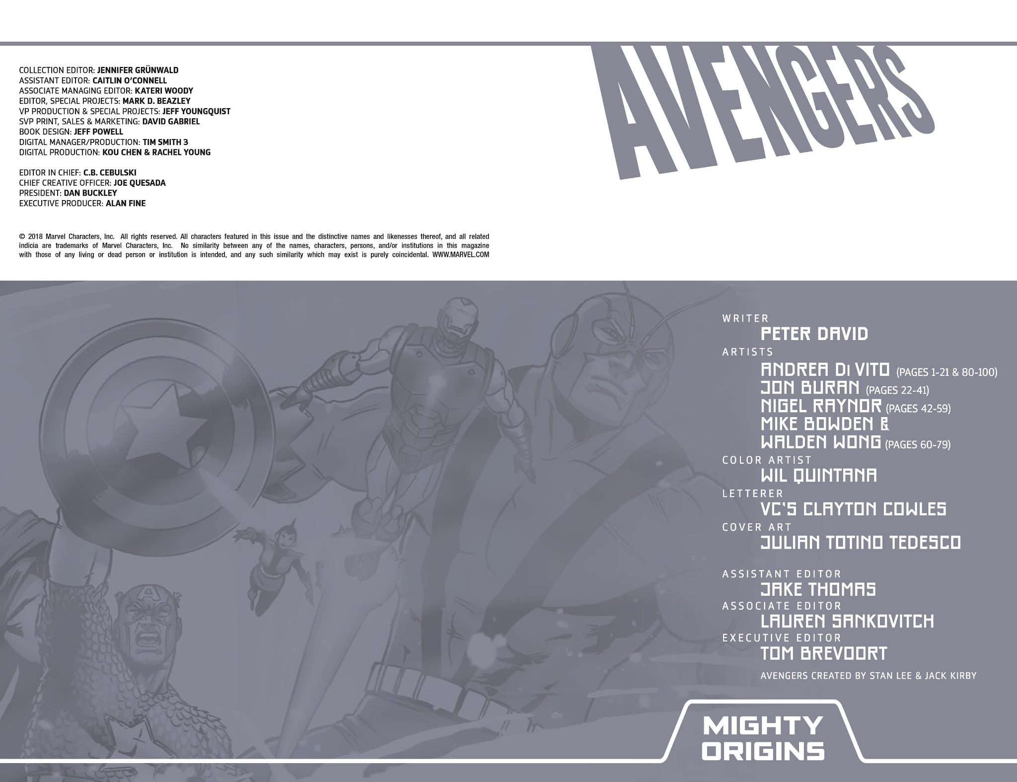 Read online Avengers: Mighty Origins comic -  Issue # TPB - 3