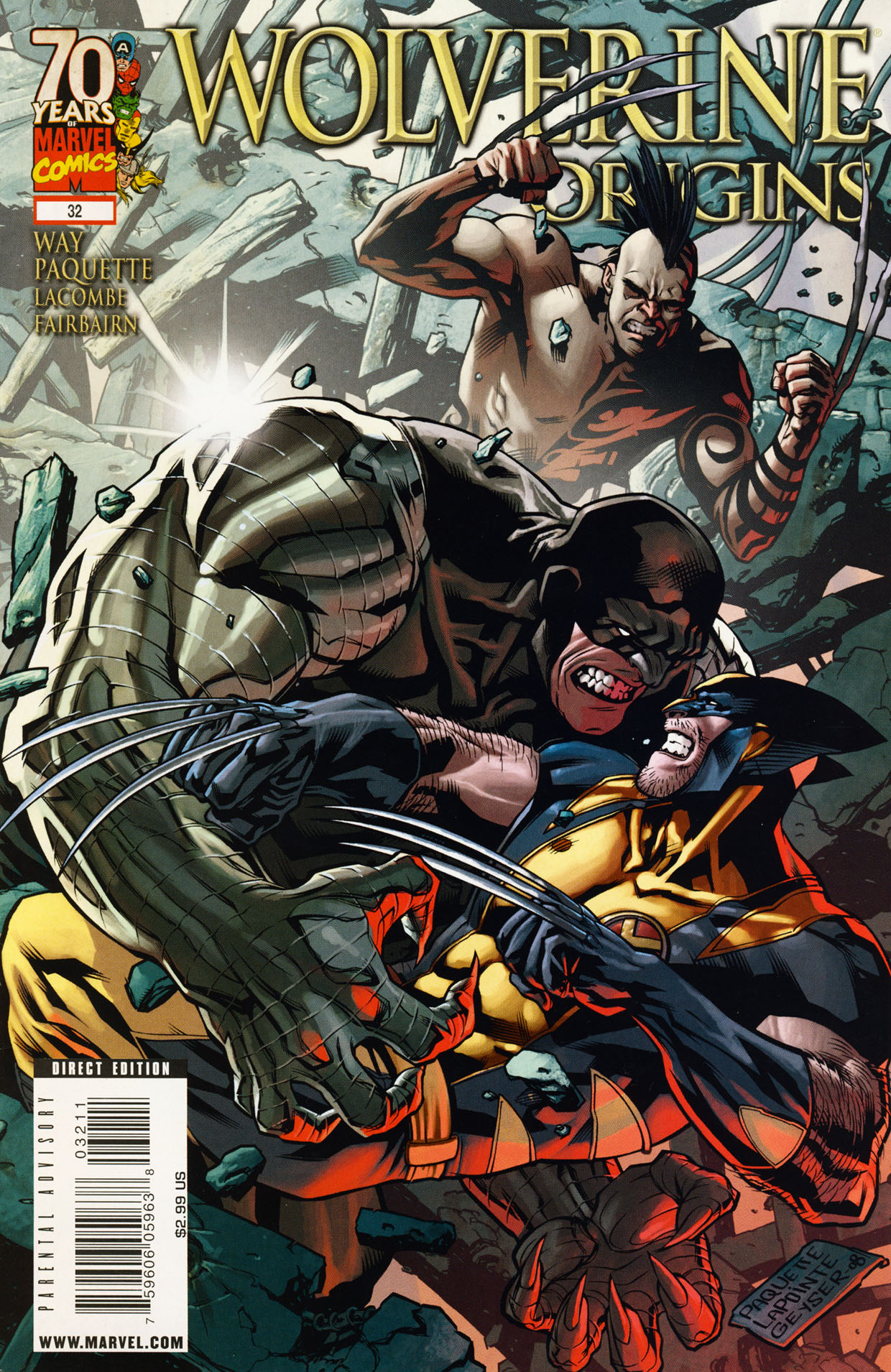 Read online Wolverine: Origins comic -  Issue #32 - 1