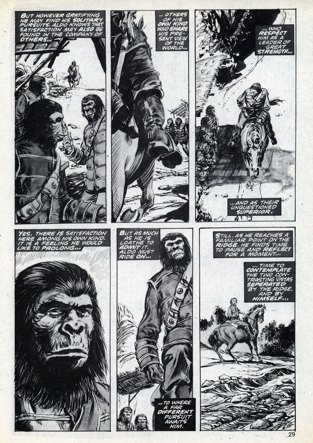 Read online Planet of the Apes comic -  Issue #23 - 29
