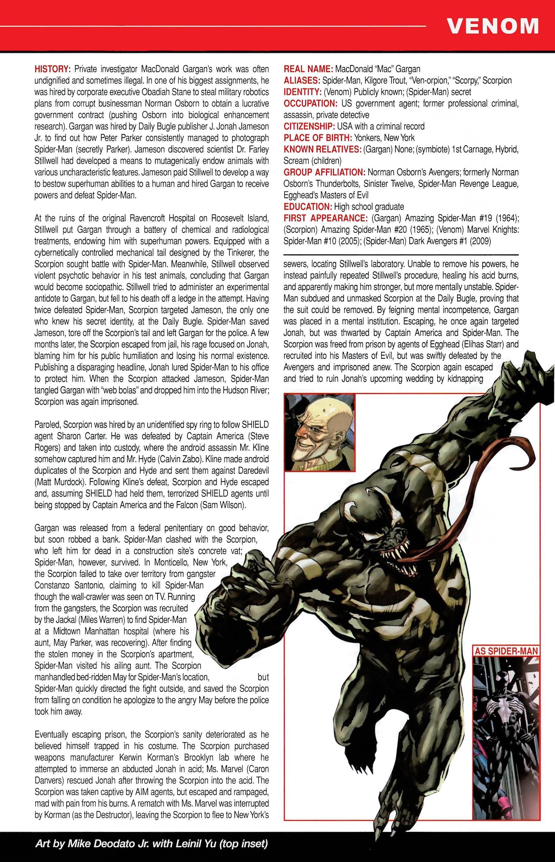 Read online Official Handbook of the Marvel Universe A to Z comic -  Issue # TPB 12 (Part 2) - 105
