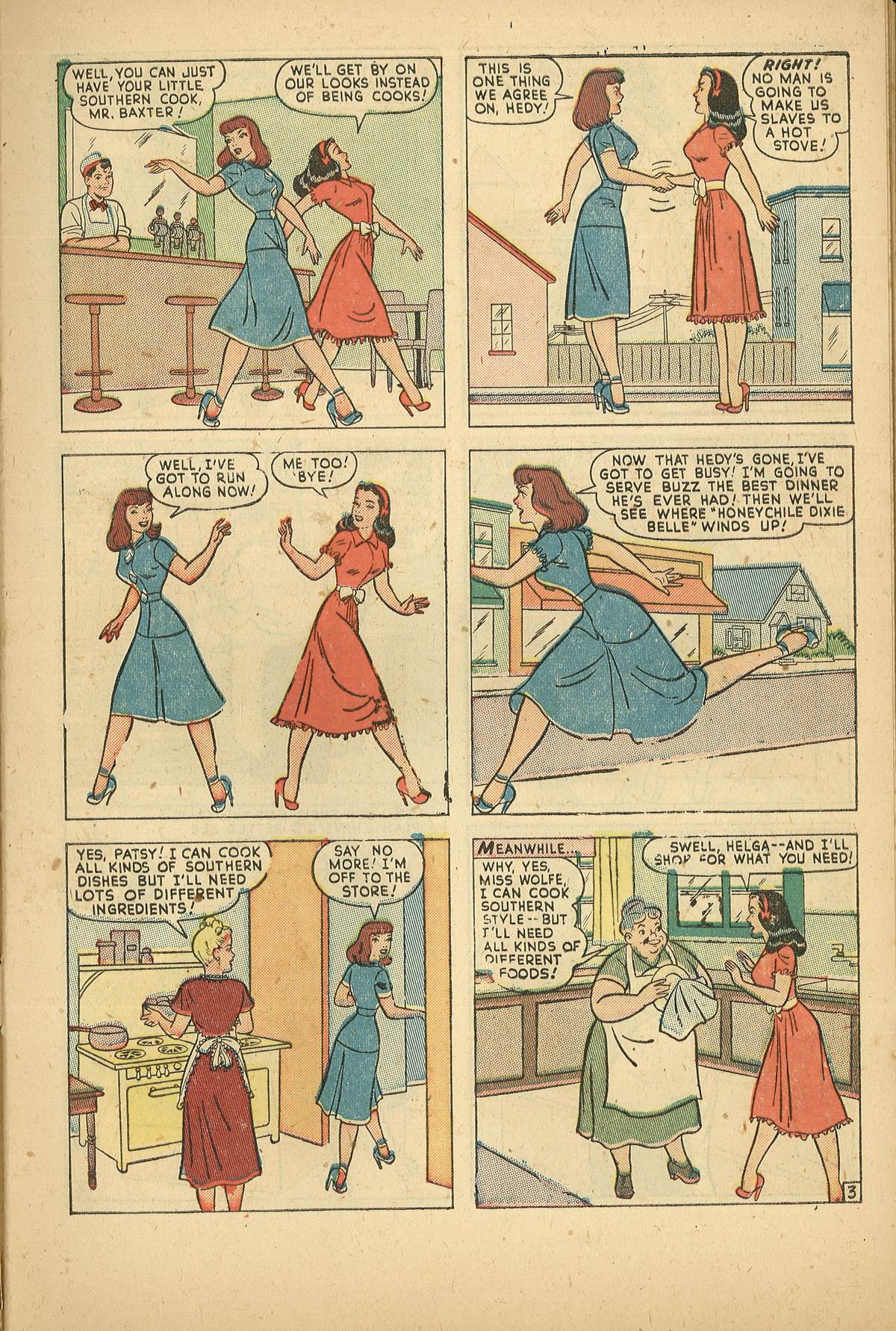 Read online Patsy Walker comic -  Issue #22 - 5