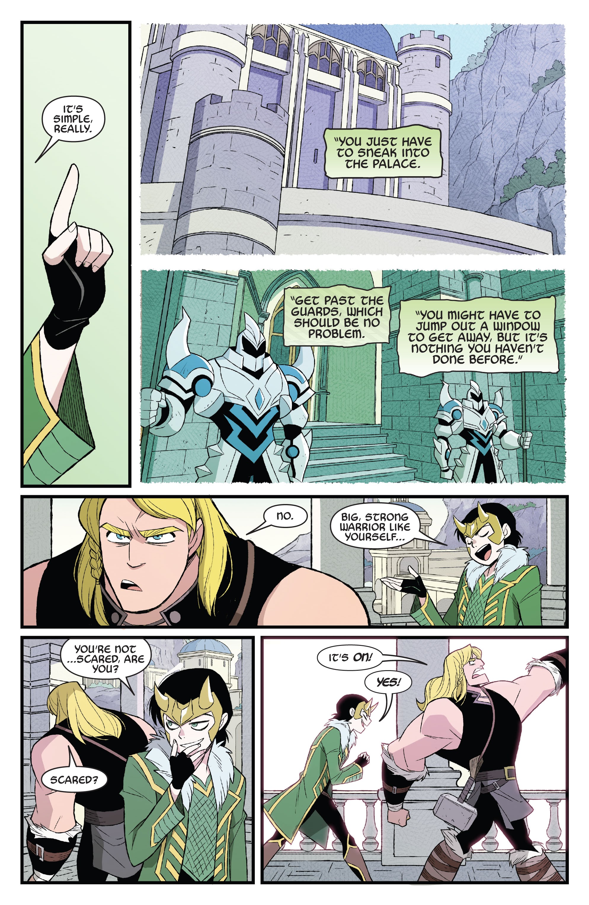 Read online Thor & Loki: Double Trouble comic -  Issue #1 - 13