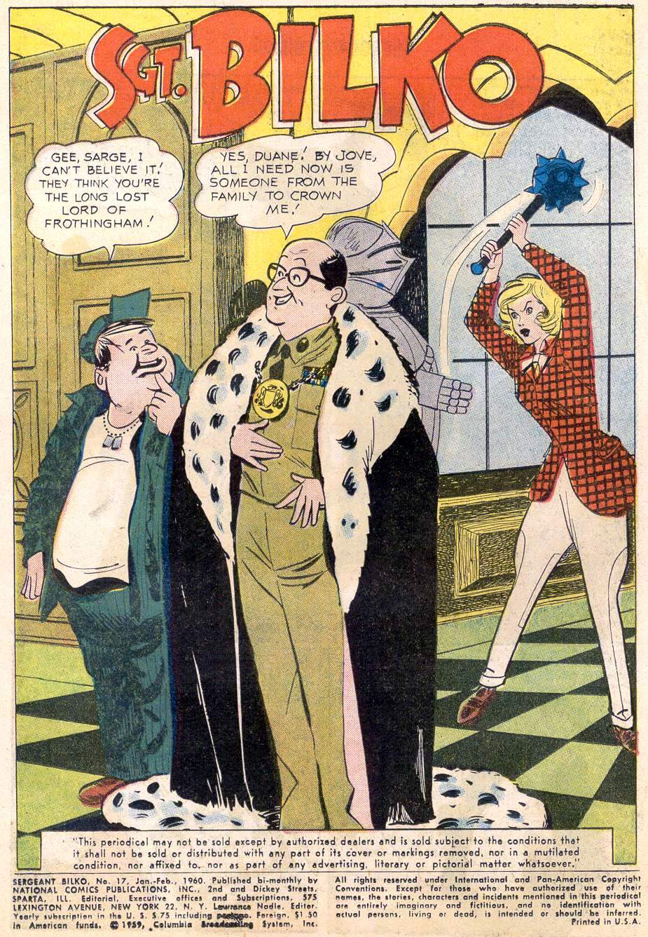 Read online Sergeant Bilko comic -  Issue #17 - 3