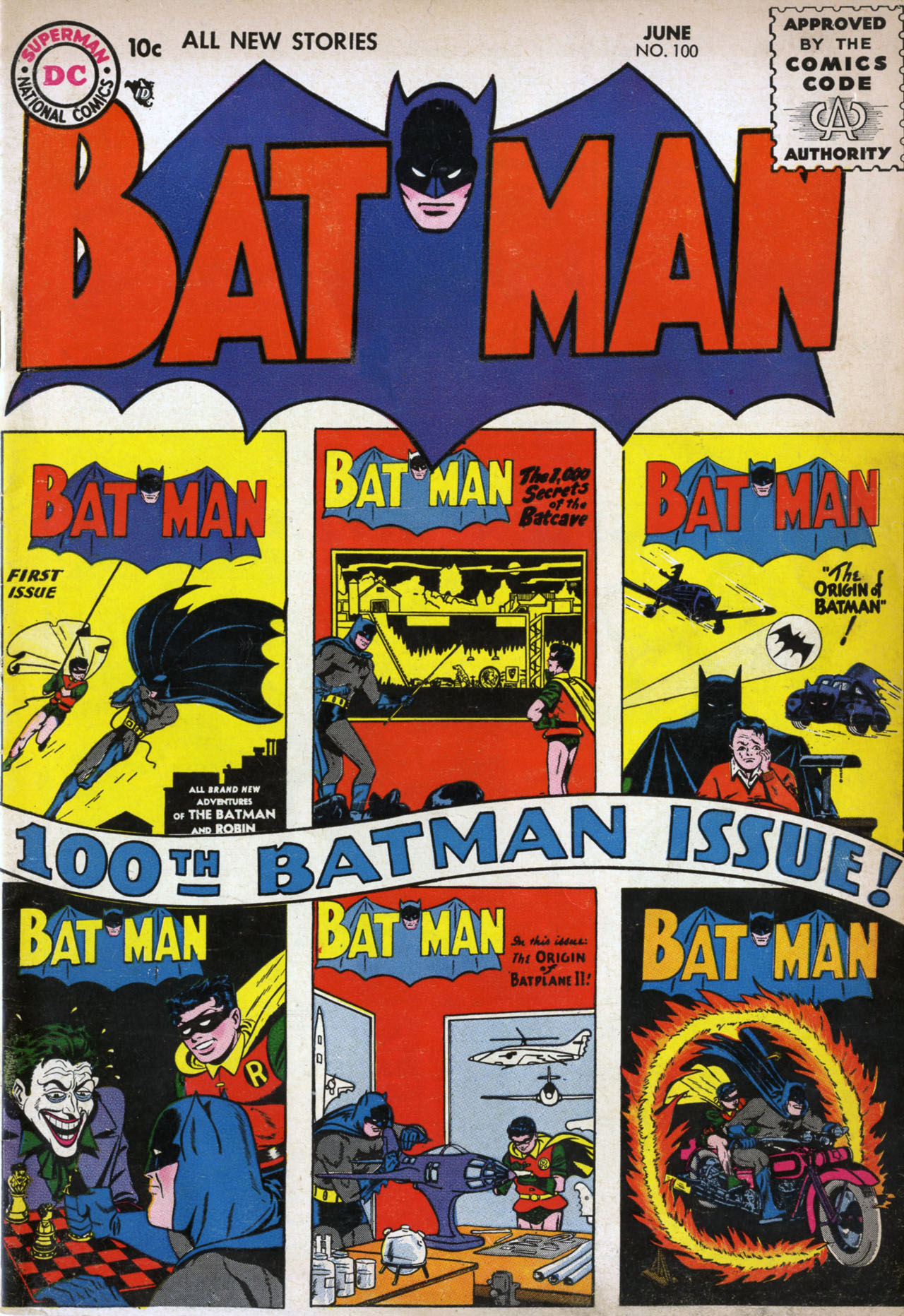 Read online Batman (1940) comic -  Issue #100 - 1