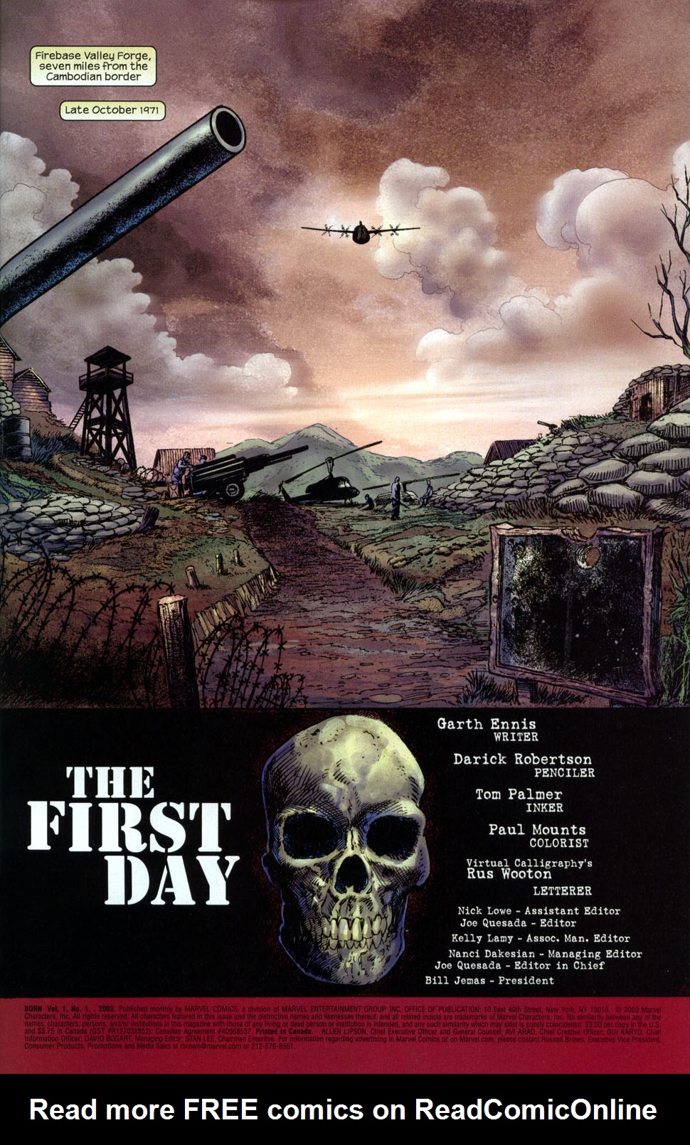 Read online Born (2004) comic -  Issue #1 - 2